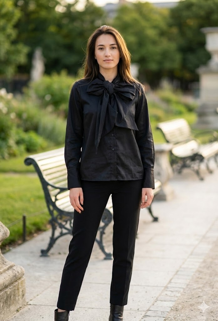 Wholesaler Victoria & Isaac - Elegant blouse with bow