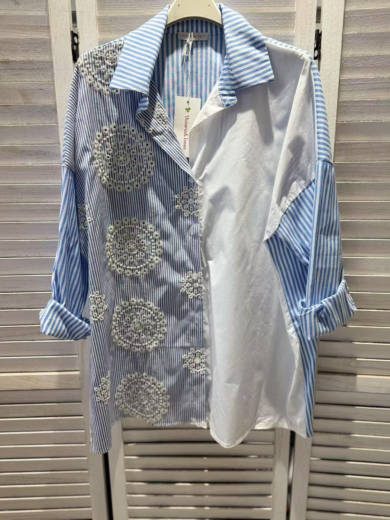 Wholesaler Victoria & Isaac - OVERSIZED COTTON SHIRT