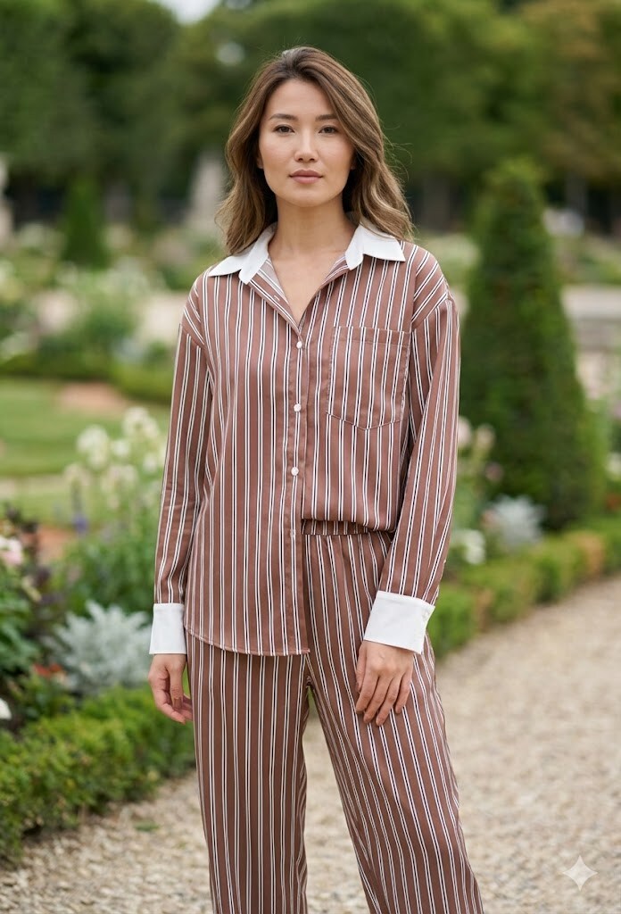 Wholesaler Victoria & Isaac - Elegant striped shirt