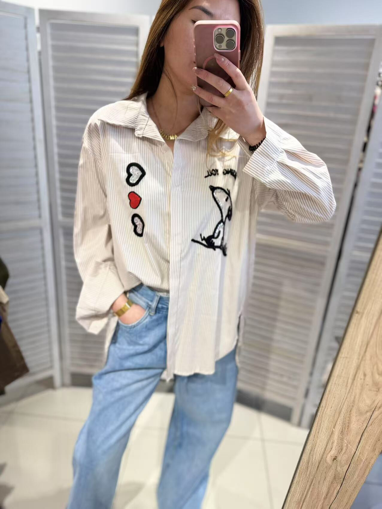 Wholesaler Victoria & Isaac - Long Oversize Love shirt