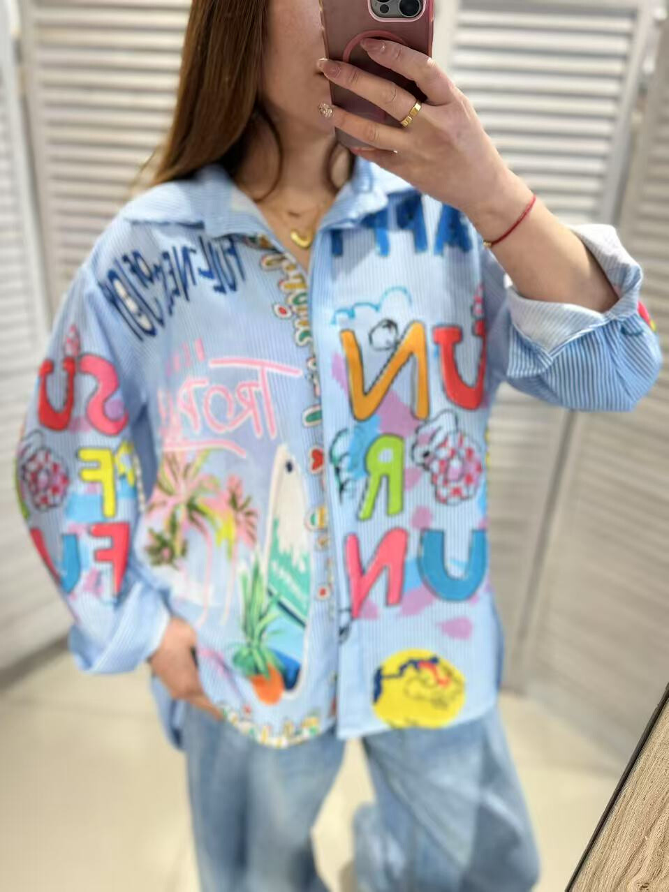 Wholesaler Victoria & Isaac - OVERSIZE Fancy cotton shirt