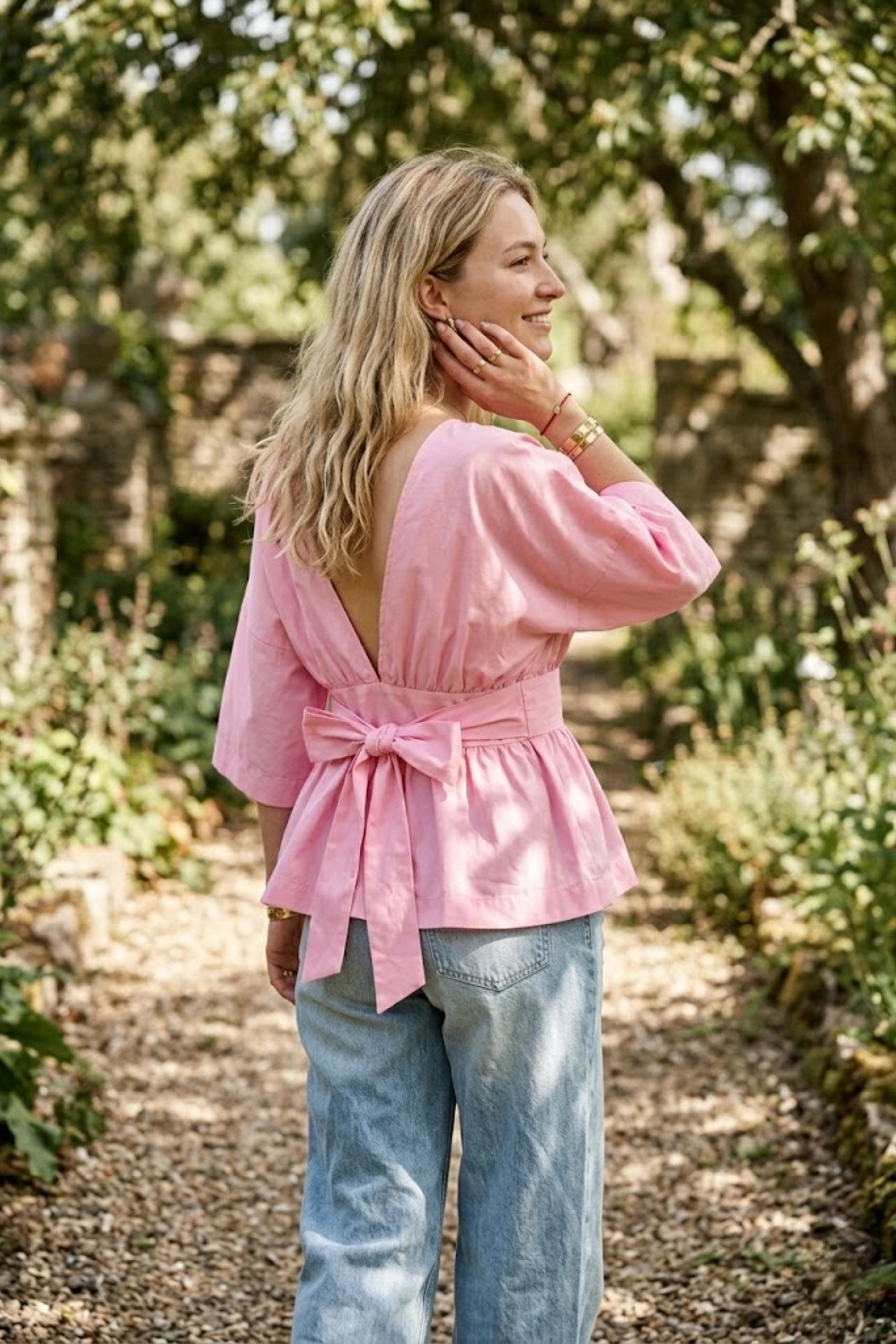 Wholesaler Victoria & Isaac - Short-sleeve blouse