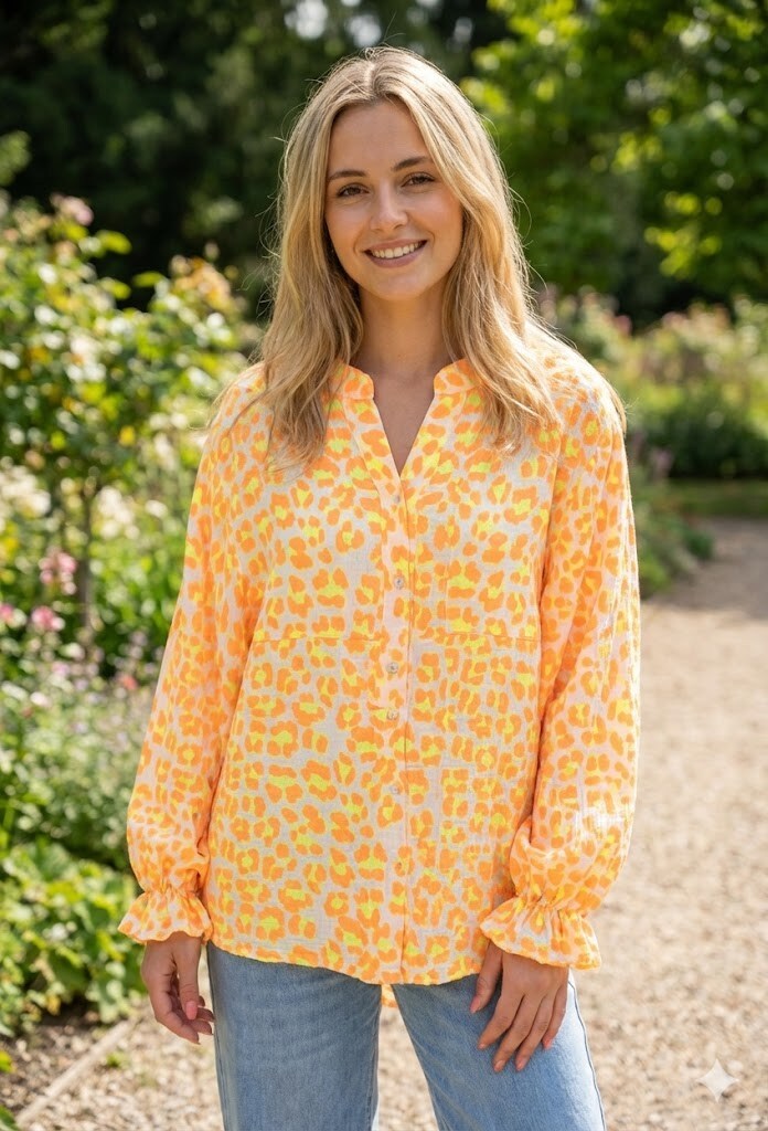 Wholesaler Victoria & Isaac - Animal Print Shirt