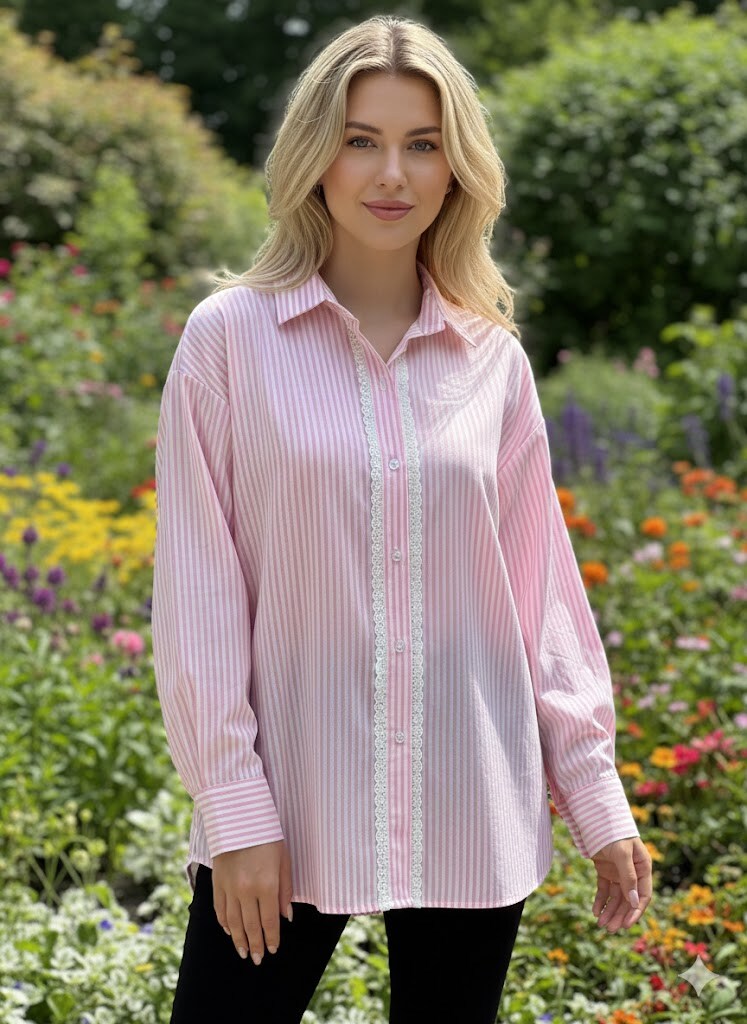 Wholesaler Victoria & Isaac - Long-sleeve striped shirt