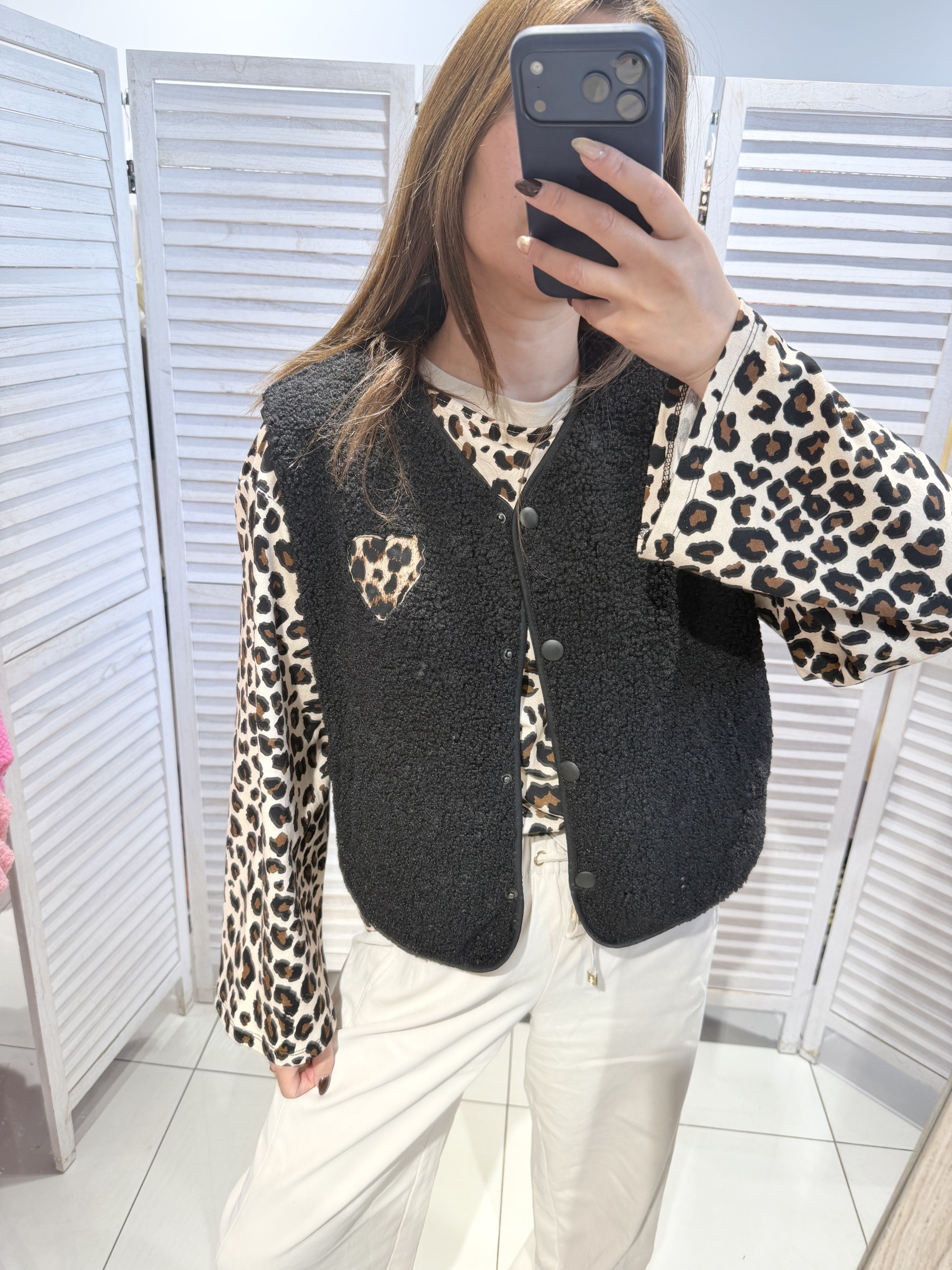 Grossista Victoria & Isaac - Cardigan a stampa leopardata
