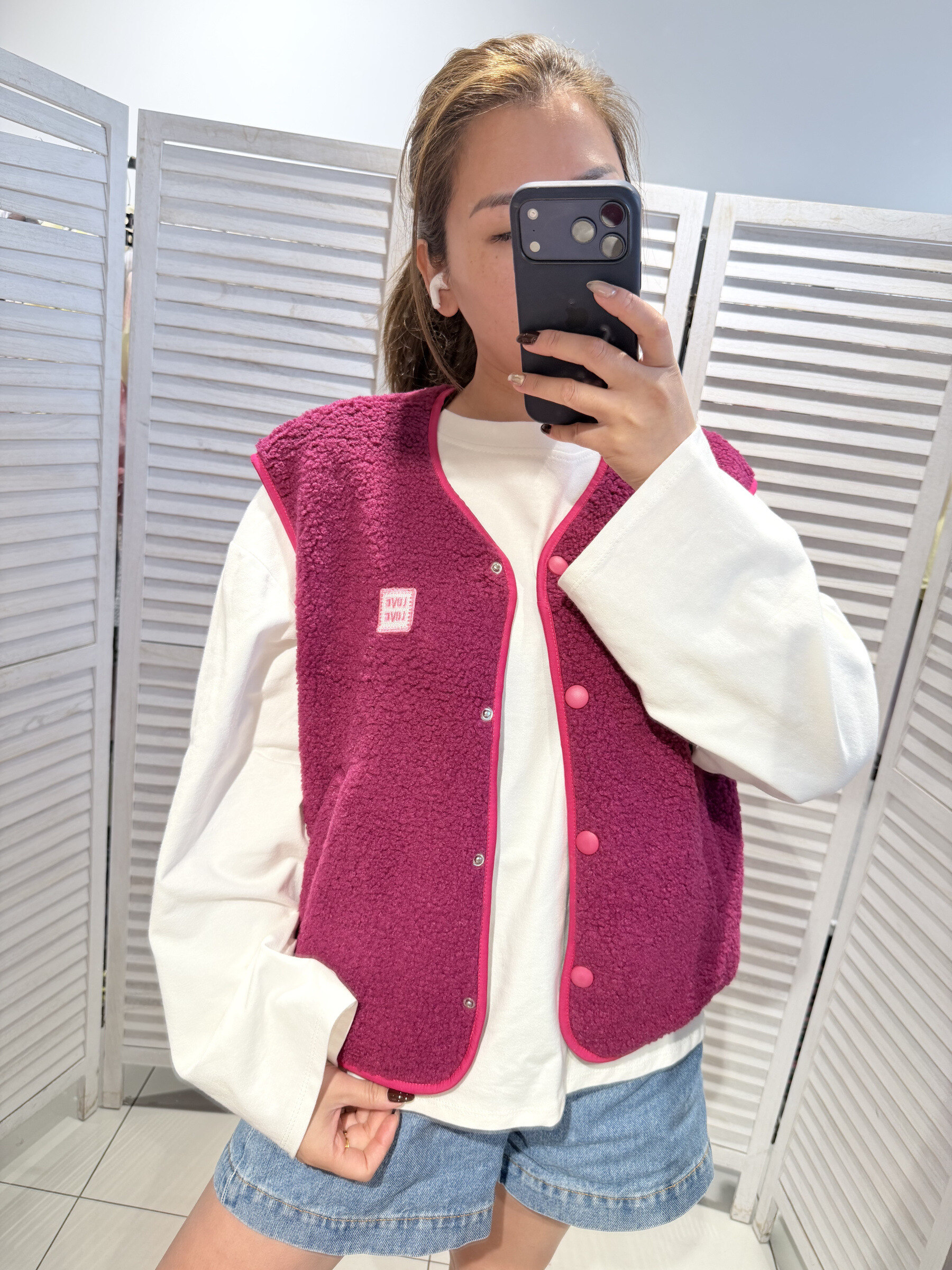 Grossiste Victoria & Isaac - Gilet aspect mouton