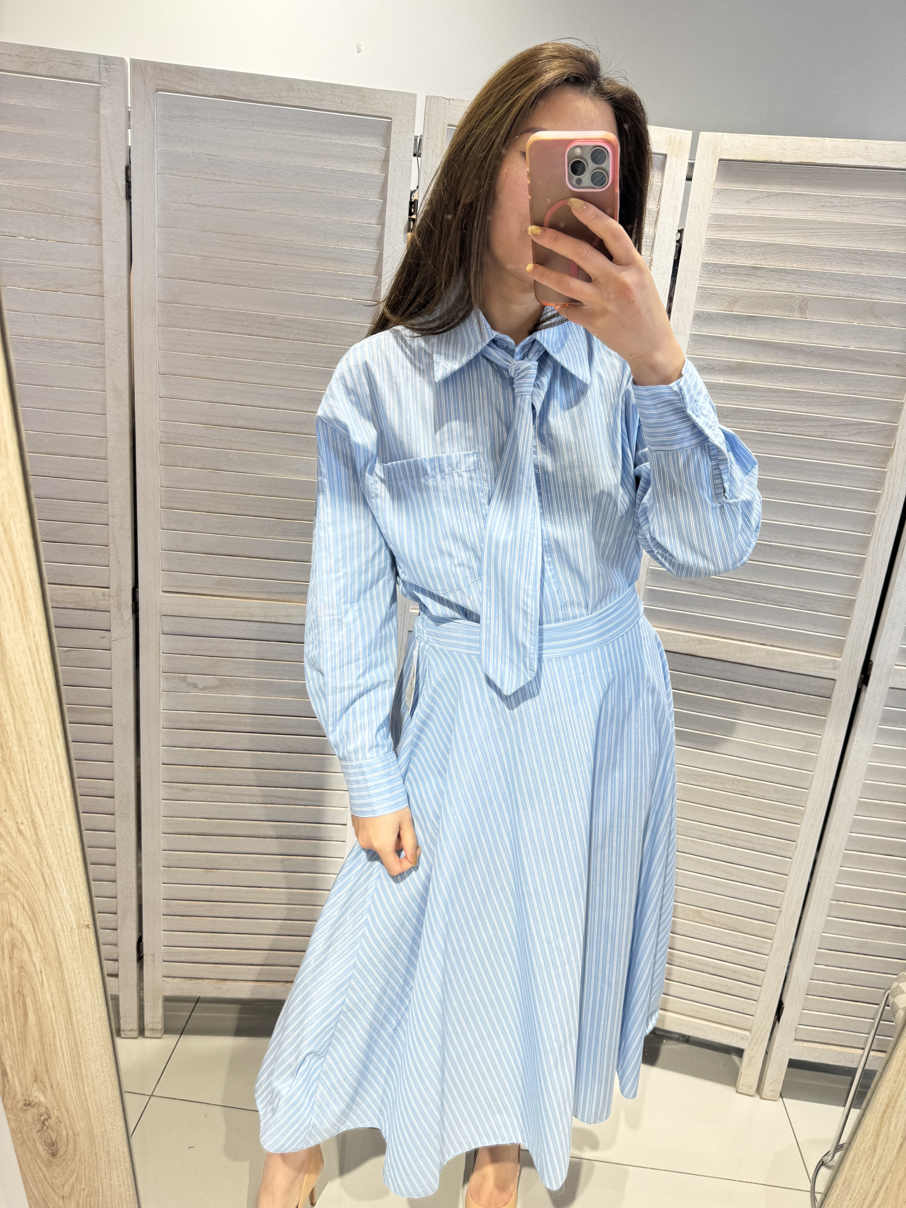 Wholesaler Victoria & Isaac - Elegant striped skirt