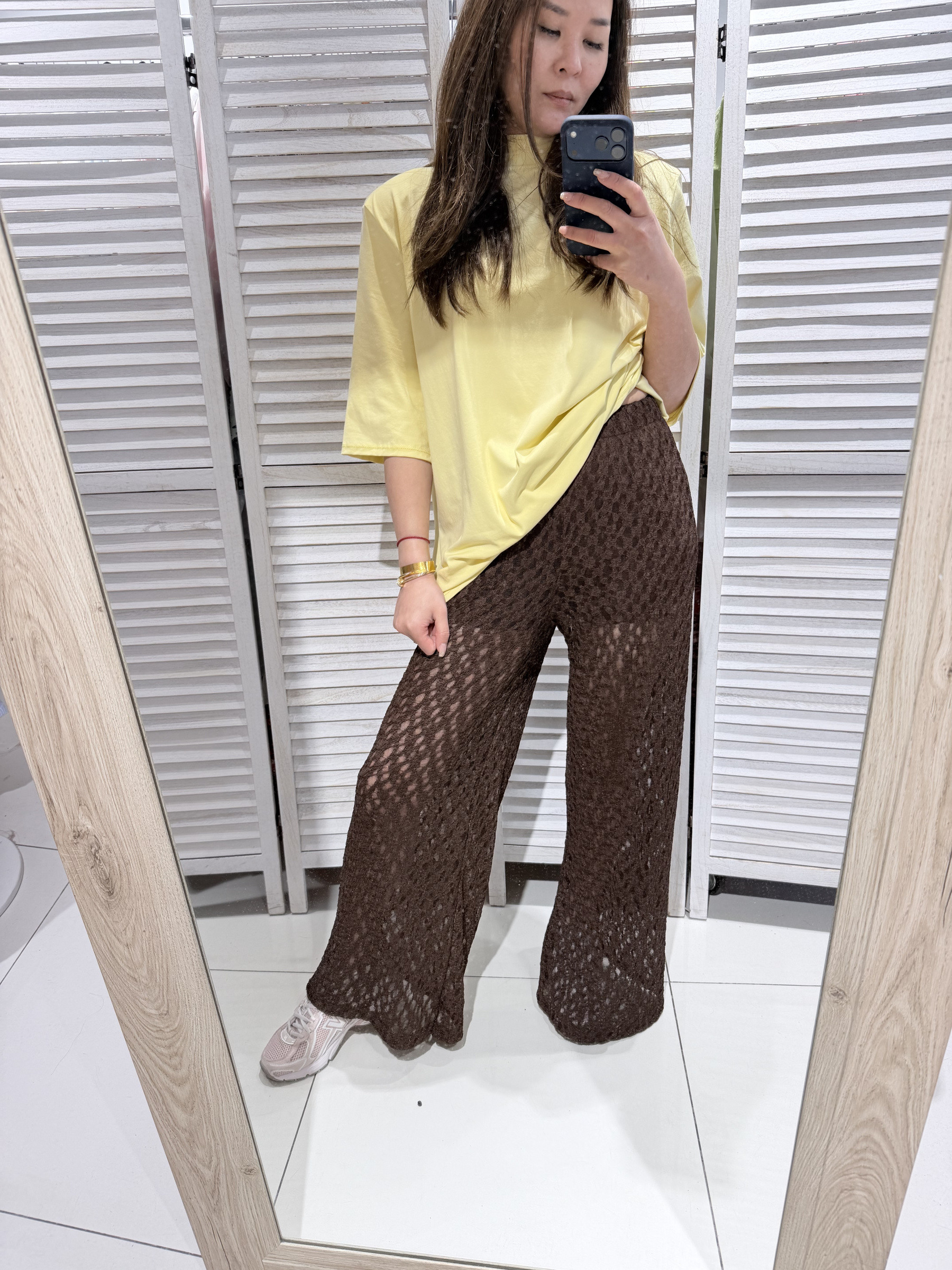 Wholesaler Victoria & Isaac - Open-knit pants