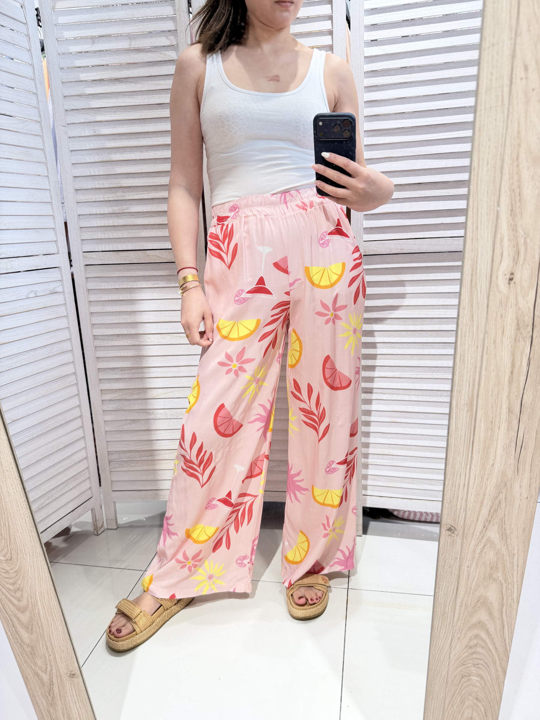 Wholesaler Victoria & Isaac - Fruity print trousers