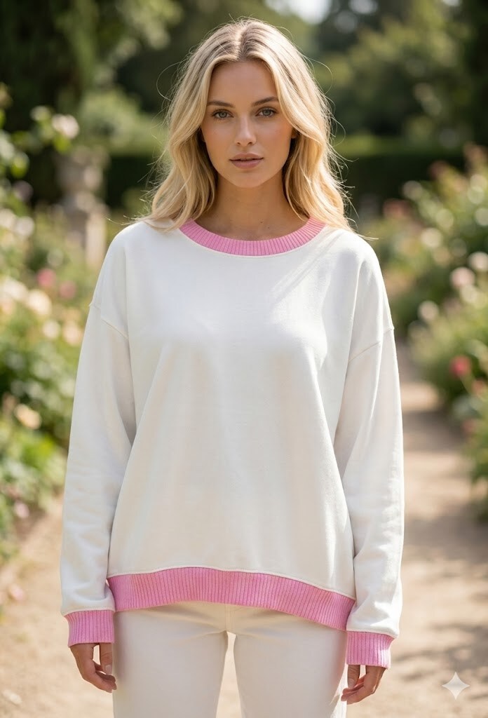 Wholesaler Victoria & Isaac - Oversized sweater with long sleeves