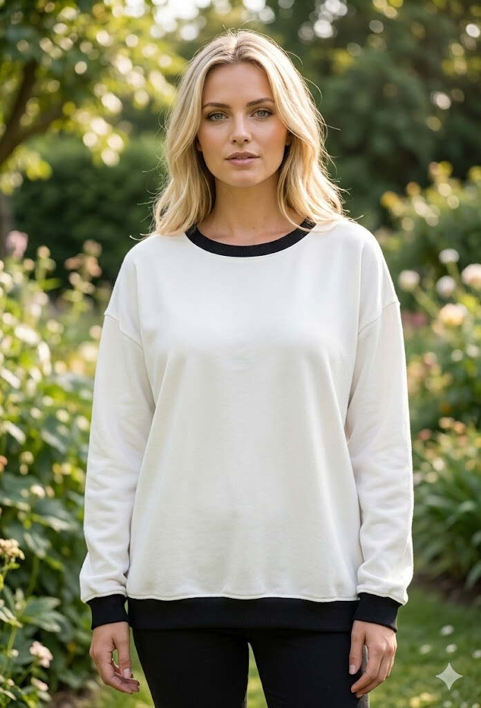 Wholesaler Victoria & Isaac - Oversized sweater with long sleeves