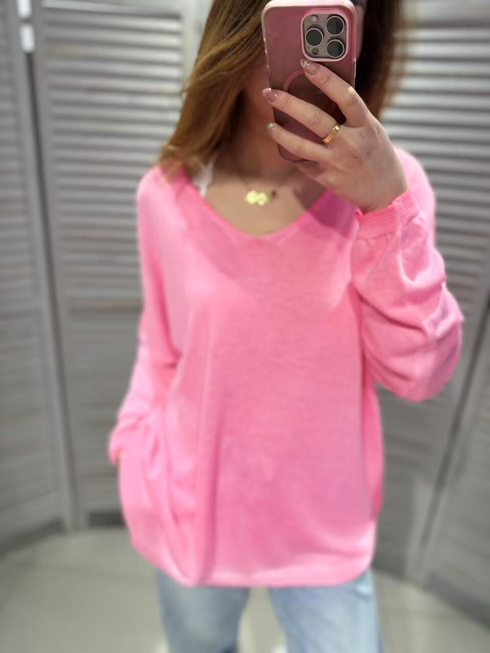 Wholesaler Victoria & Isaac - FINE PRINTED KNIT