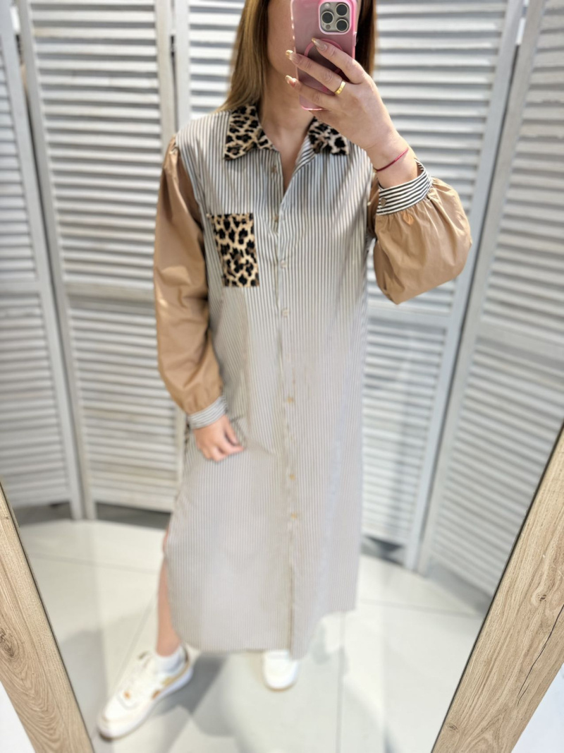 Wholesaler Victoria & Isaac - COTTON SHIRT DRESS