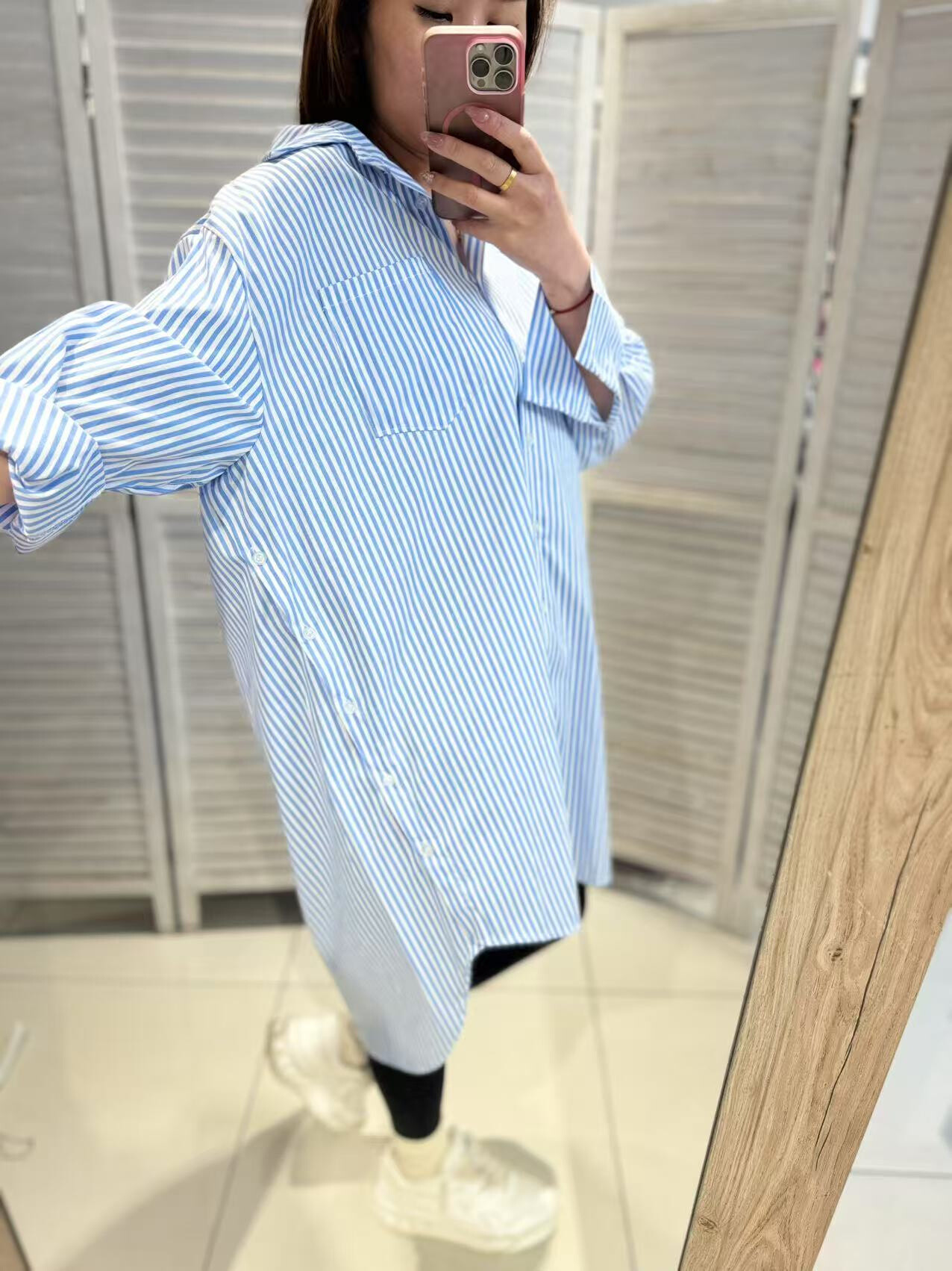 Grossista Victoria & Isaac - Abito da camicia in cotone oversize