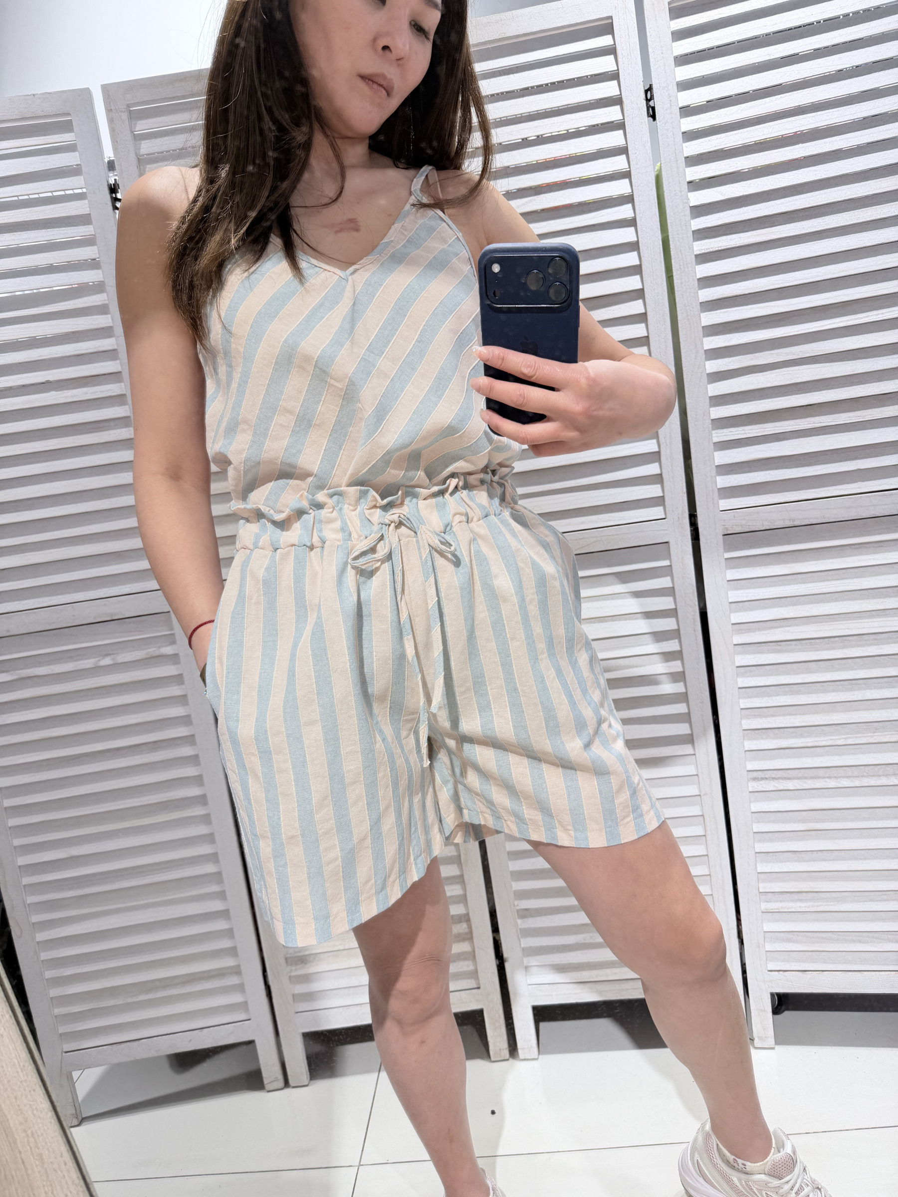 Wholesaler Victoria & Isaac - Striped cotton shorts