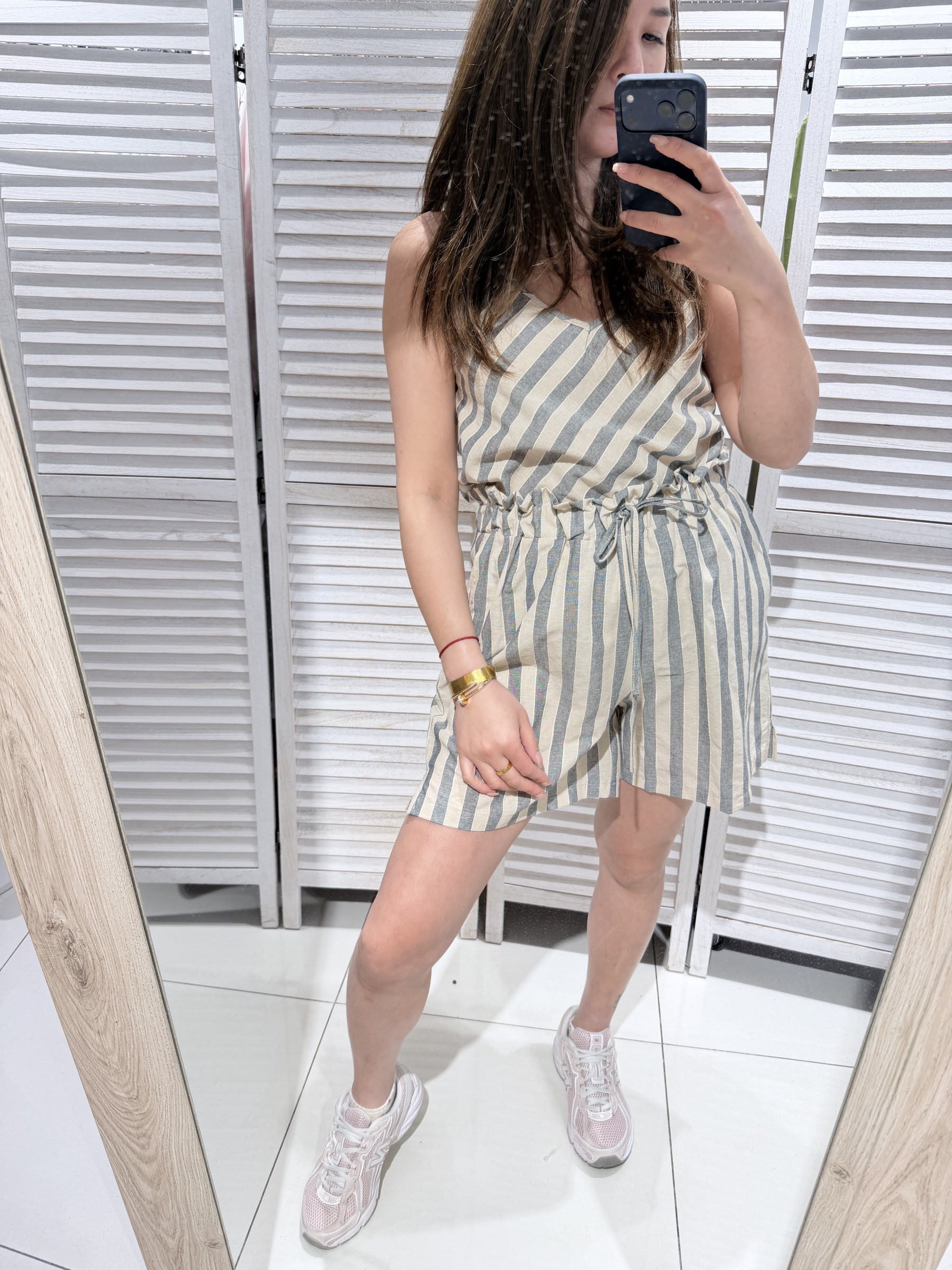 Wholesaler Victoria & Isaac - Striped cotton shorts