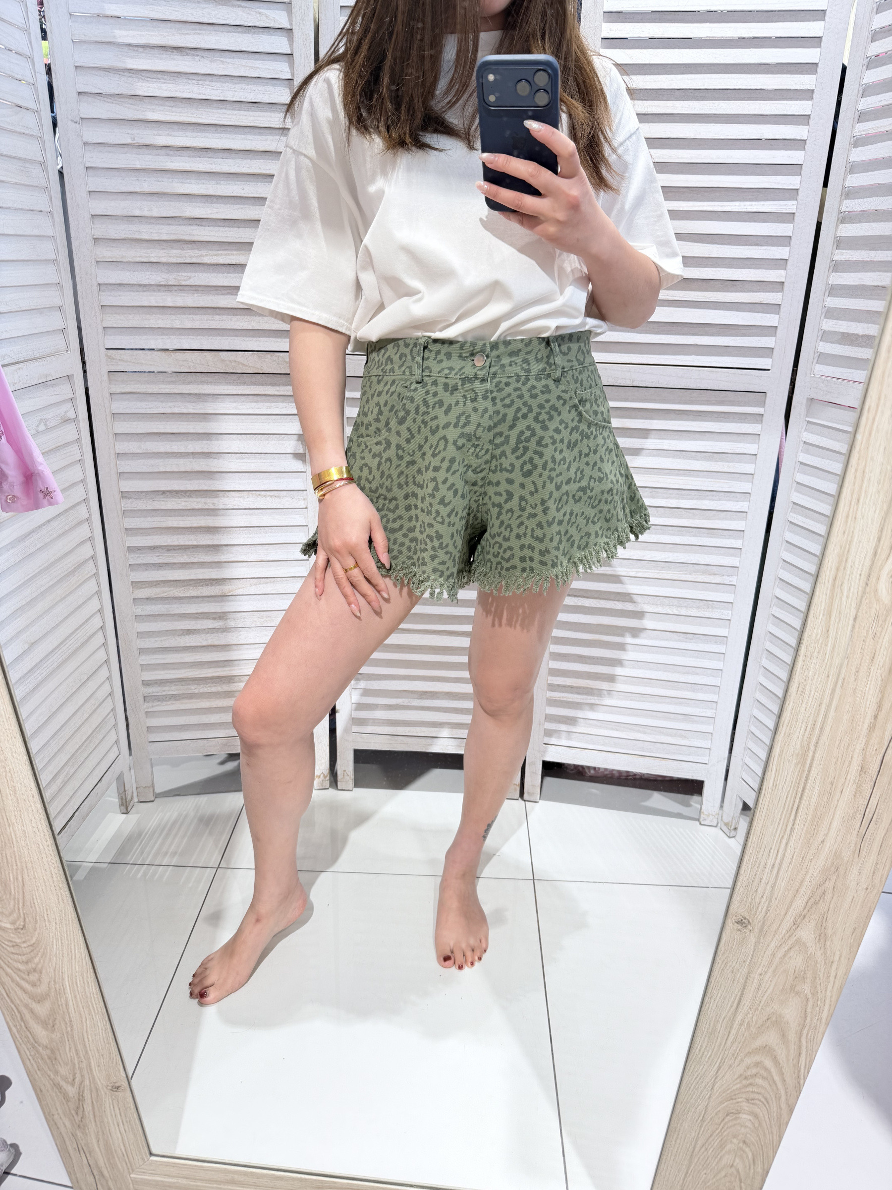 Wholesaler Victoria & Isaac - Leopard print shorts