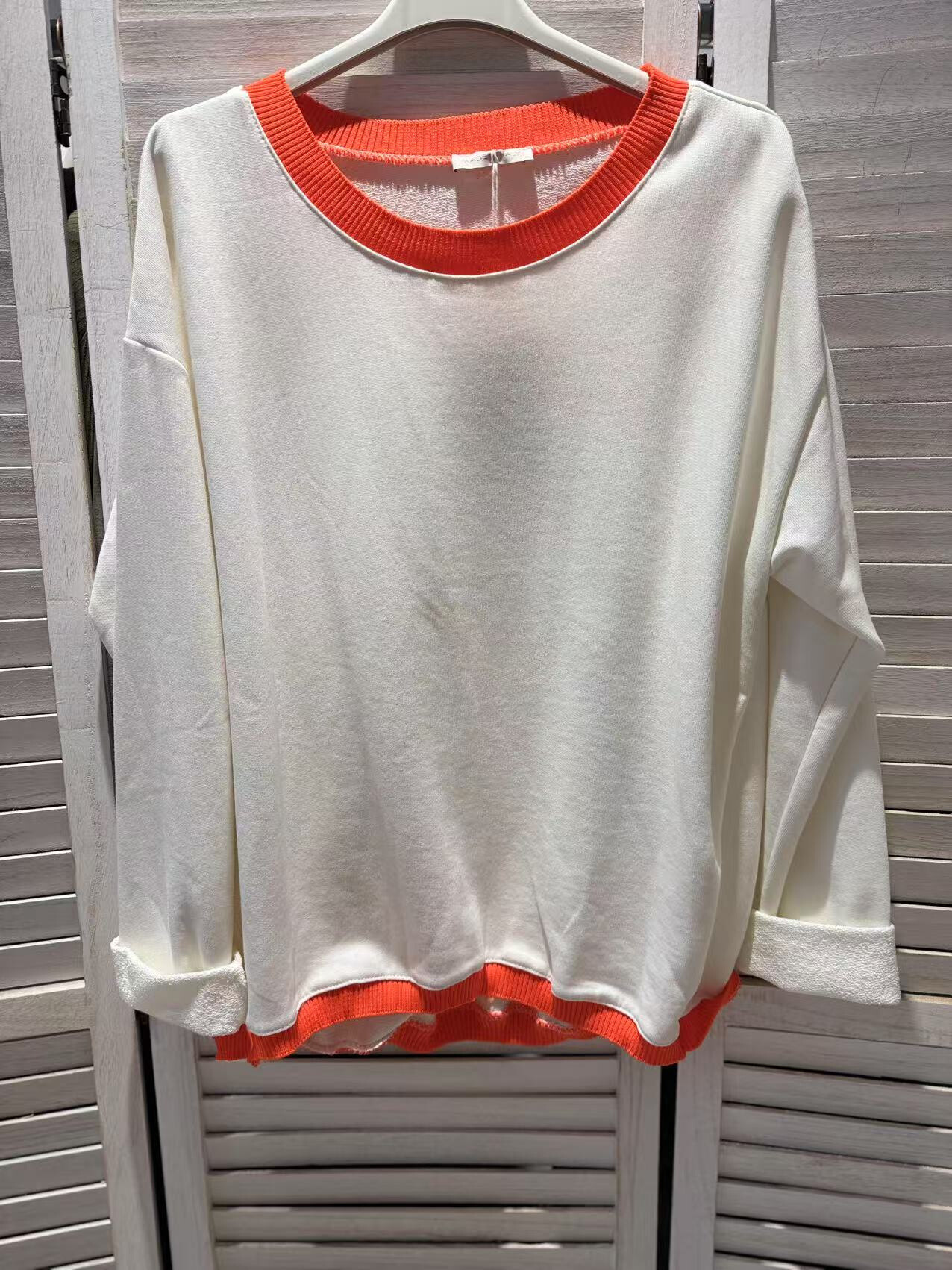 Wholesaler Victoria & Isaac - COTTON ROUND NECK SWEATSHIRT