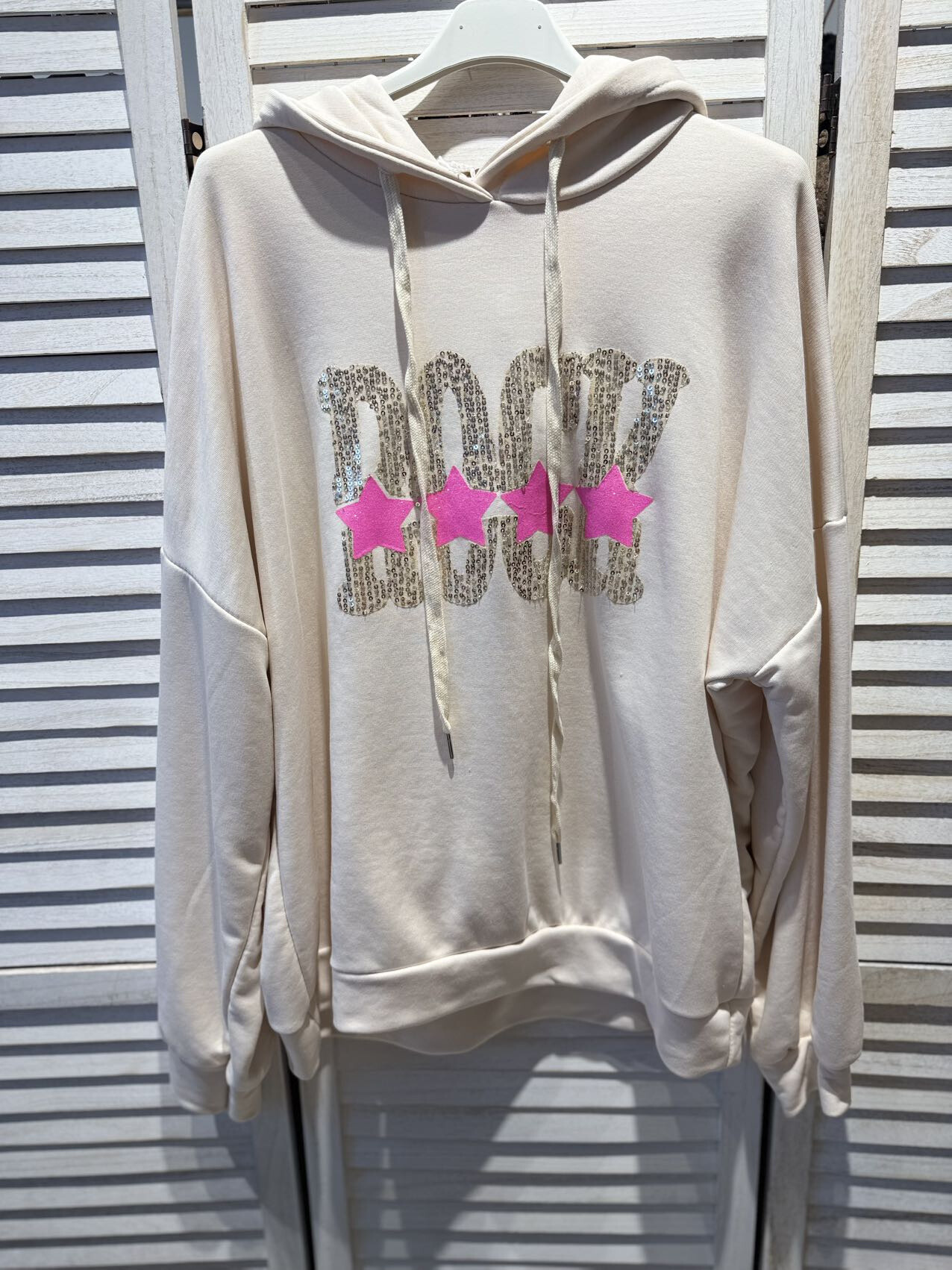 Großhändler Victoria & Isaac - OVERSIZE-SWEATSHIRT AUS BAUMWOLLE MIT KAPUZE
