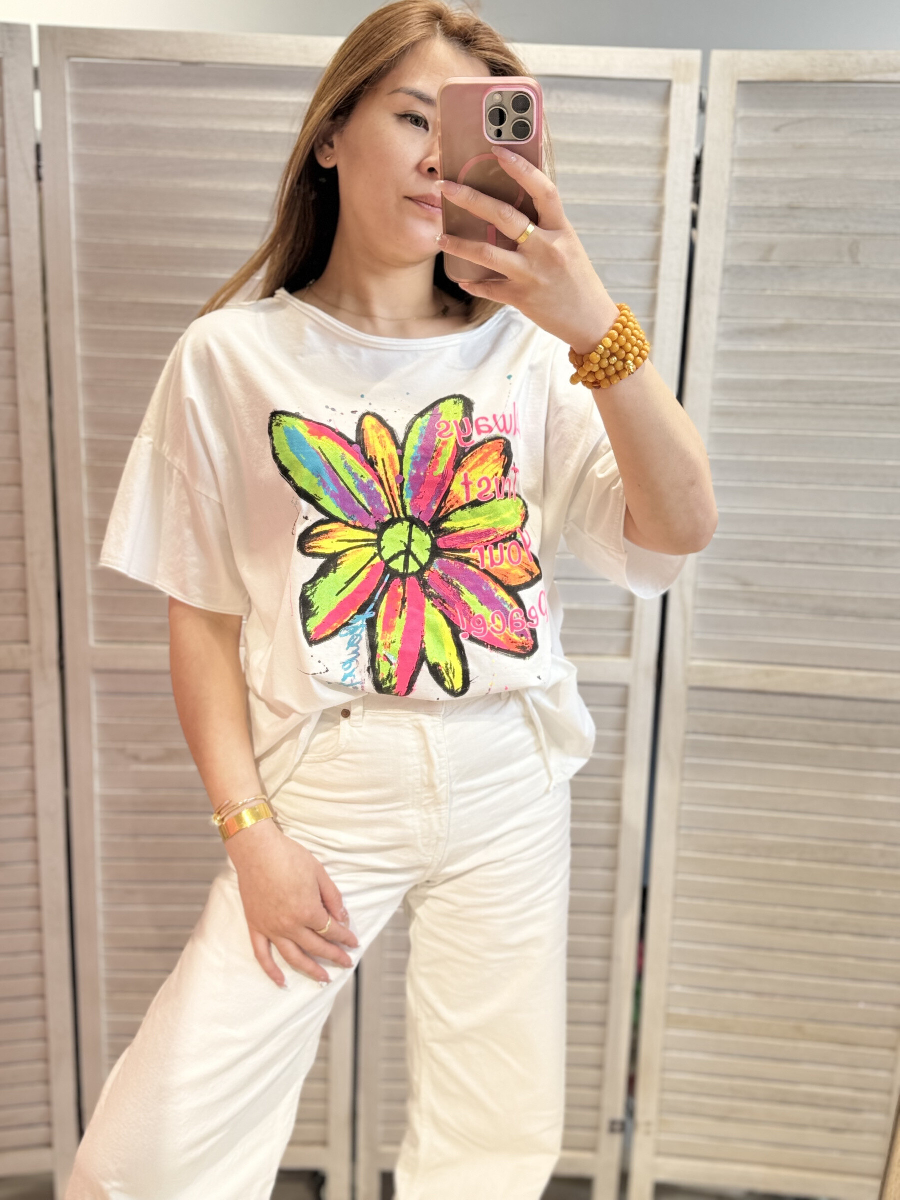 Grossiste Victoria & Isaac - T-shirt ample à motif floral