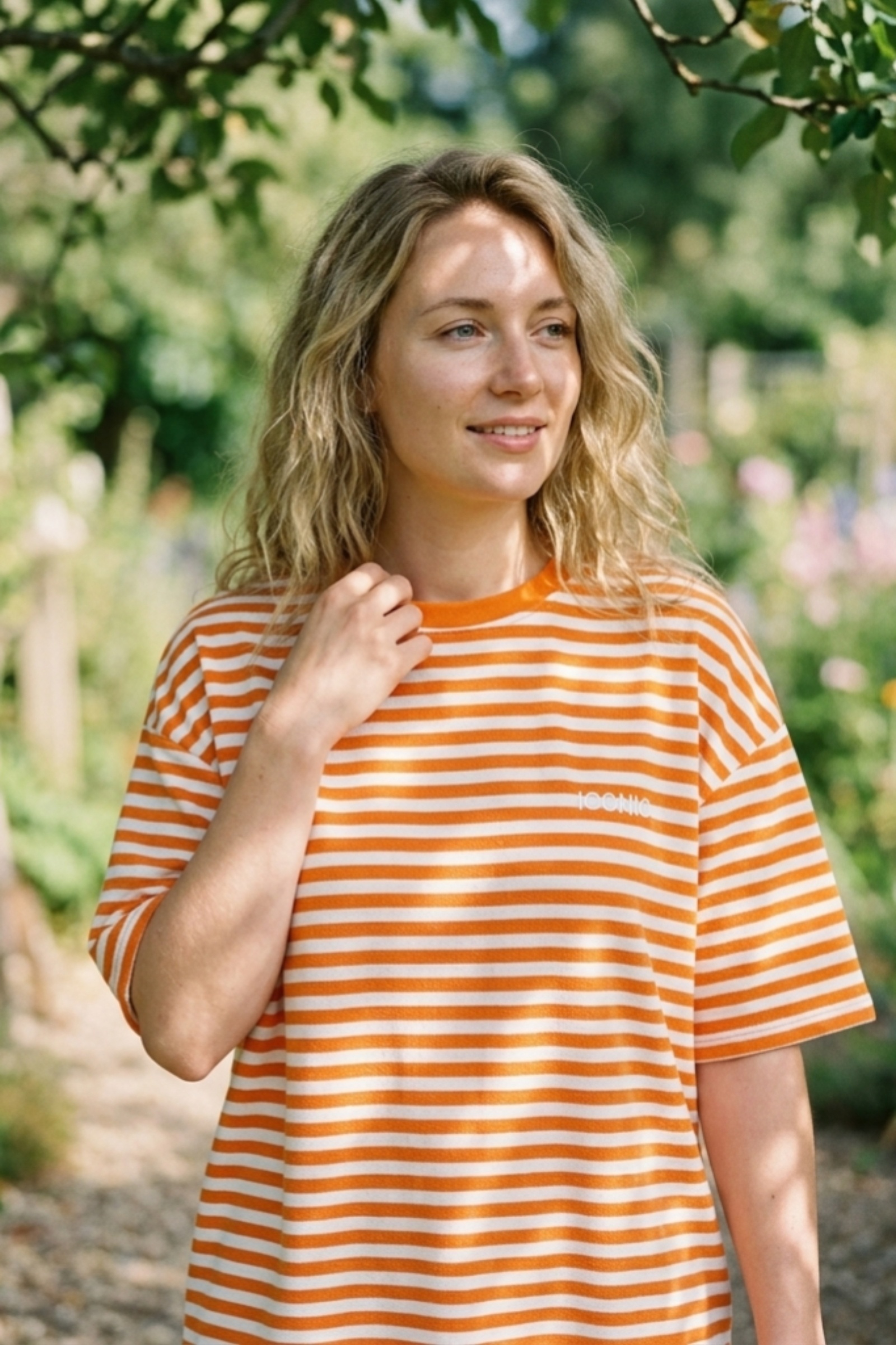Wholesaler Victoria & Isaac - Striped short-sleeve T-shirt