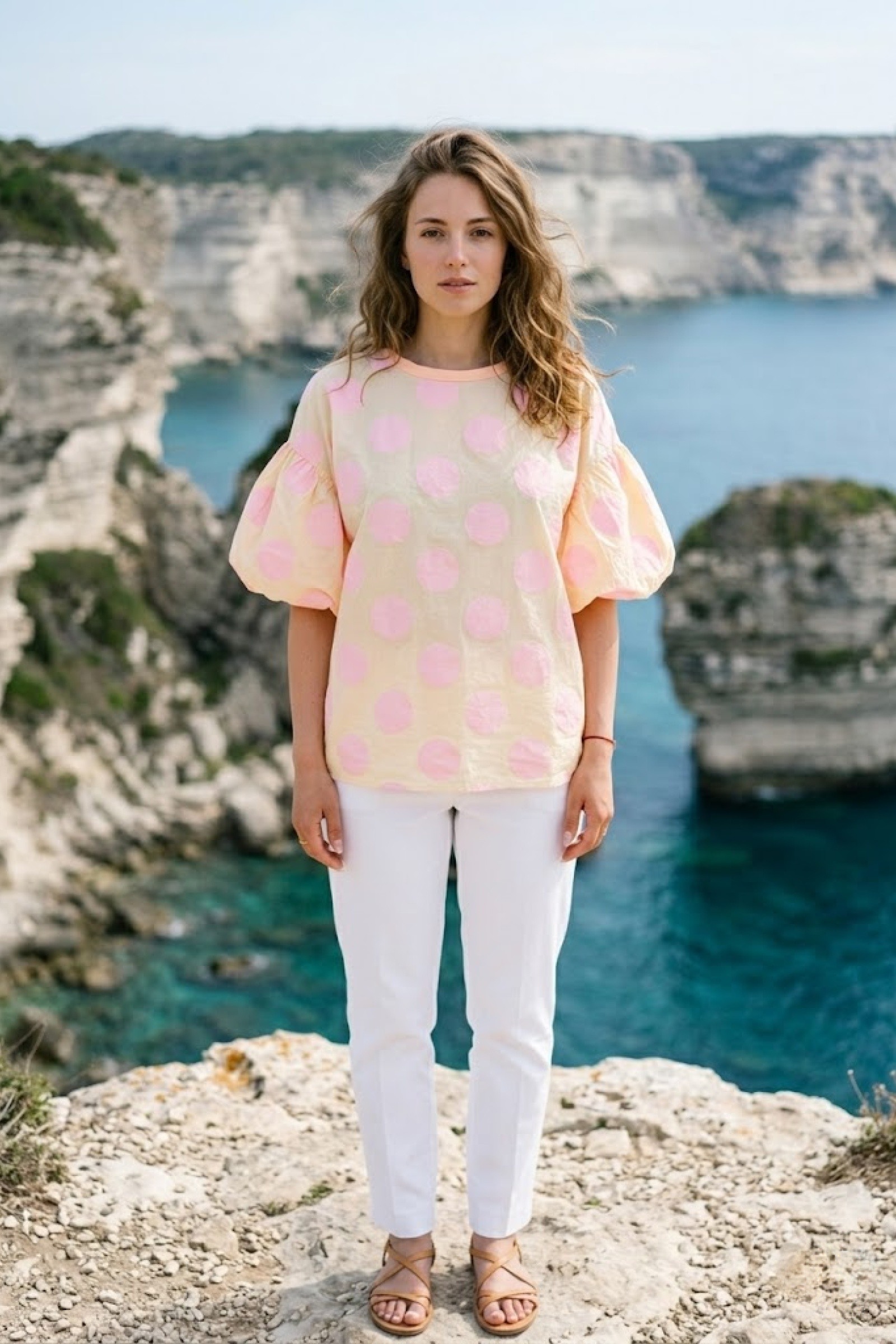 Wholesaler Victoria & Isaac - Polka dot print T-shirt