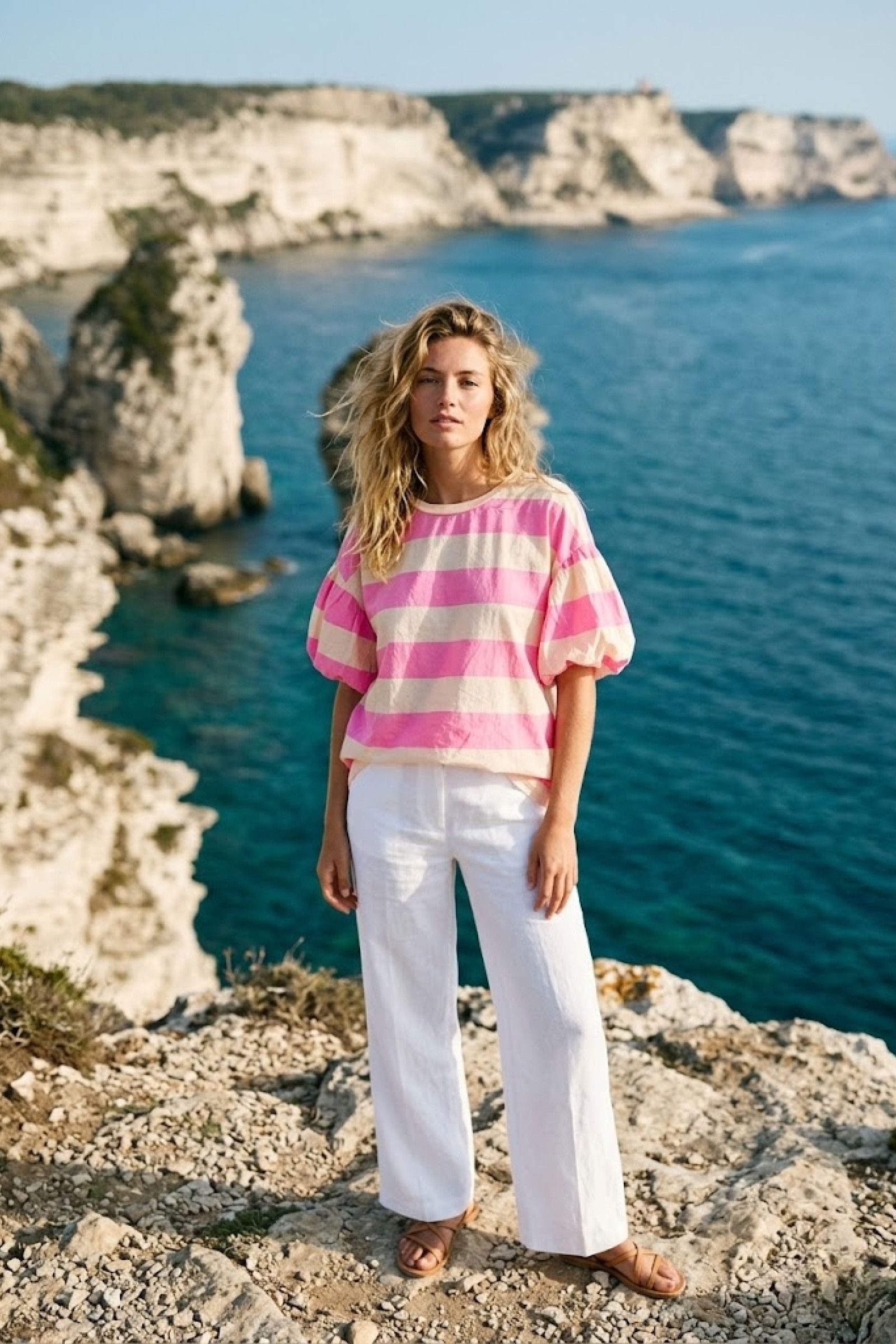 Wholesaler Victoria & Isaac - Striped t-shirt