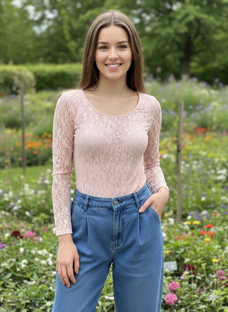 Wholesaler Victoria & Isaac - Long sleeve lace top