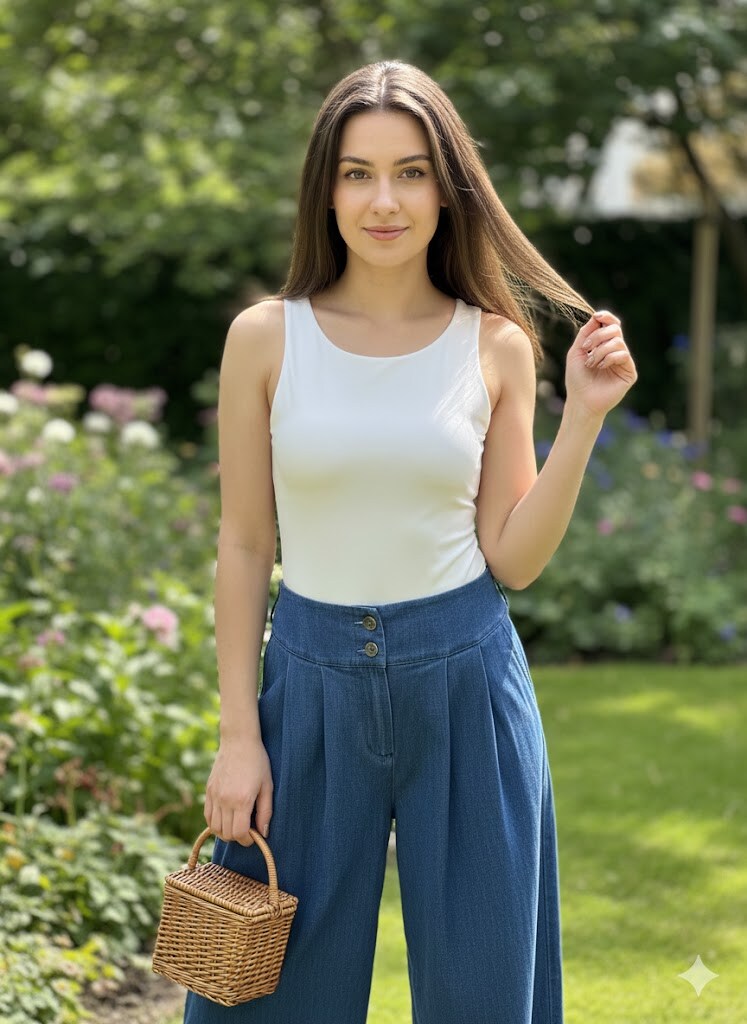 Wholesaler Victoria & Isaac - Basic top with a round neckline