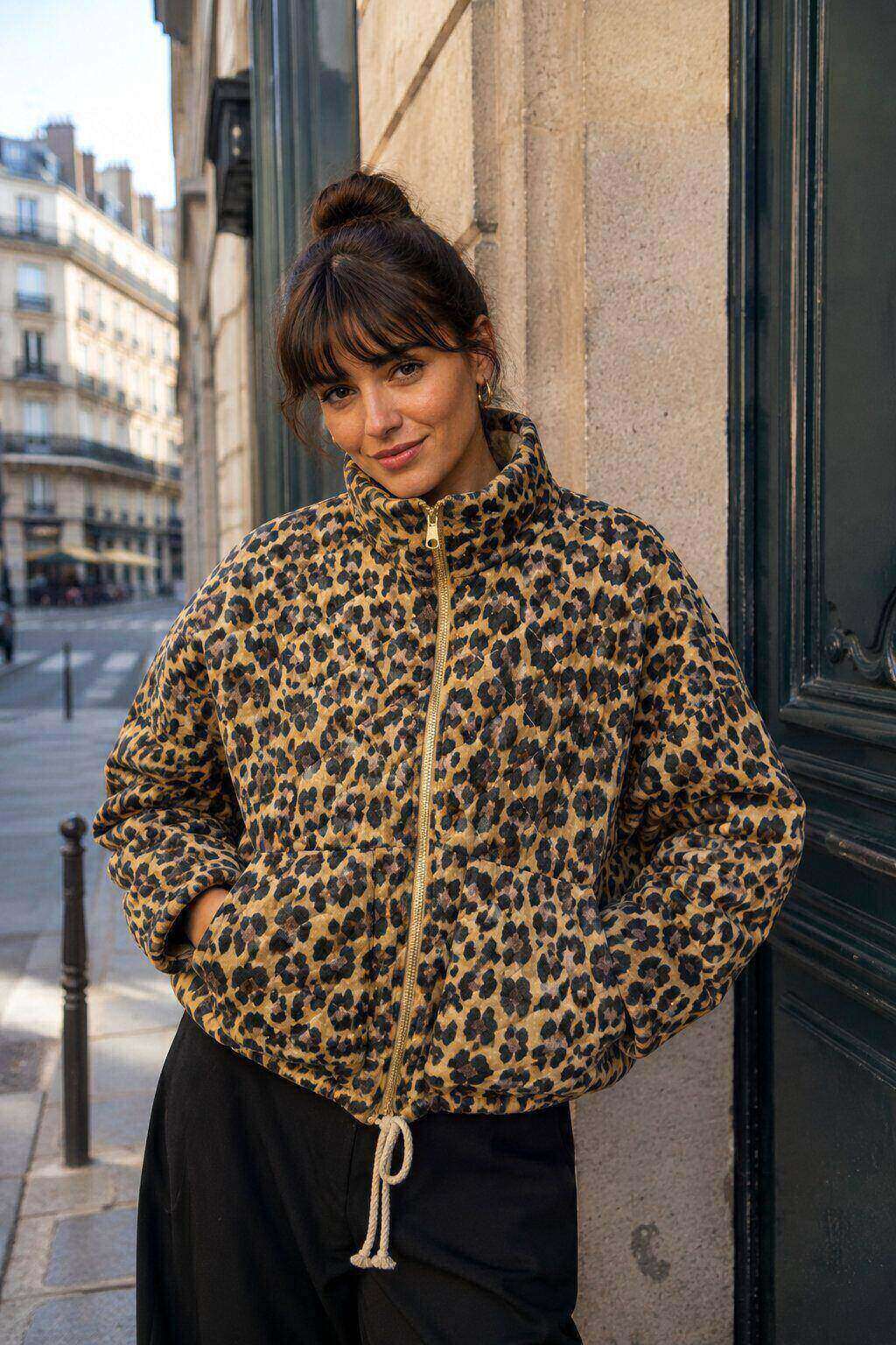 Mayorista Victoria & Isaac - Chaqueta de estampado animal