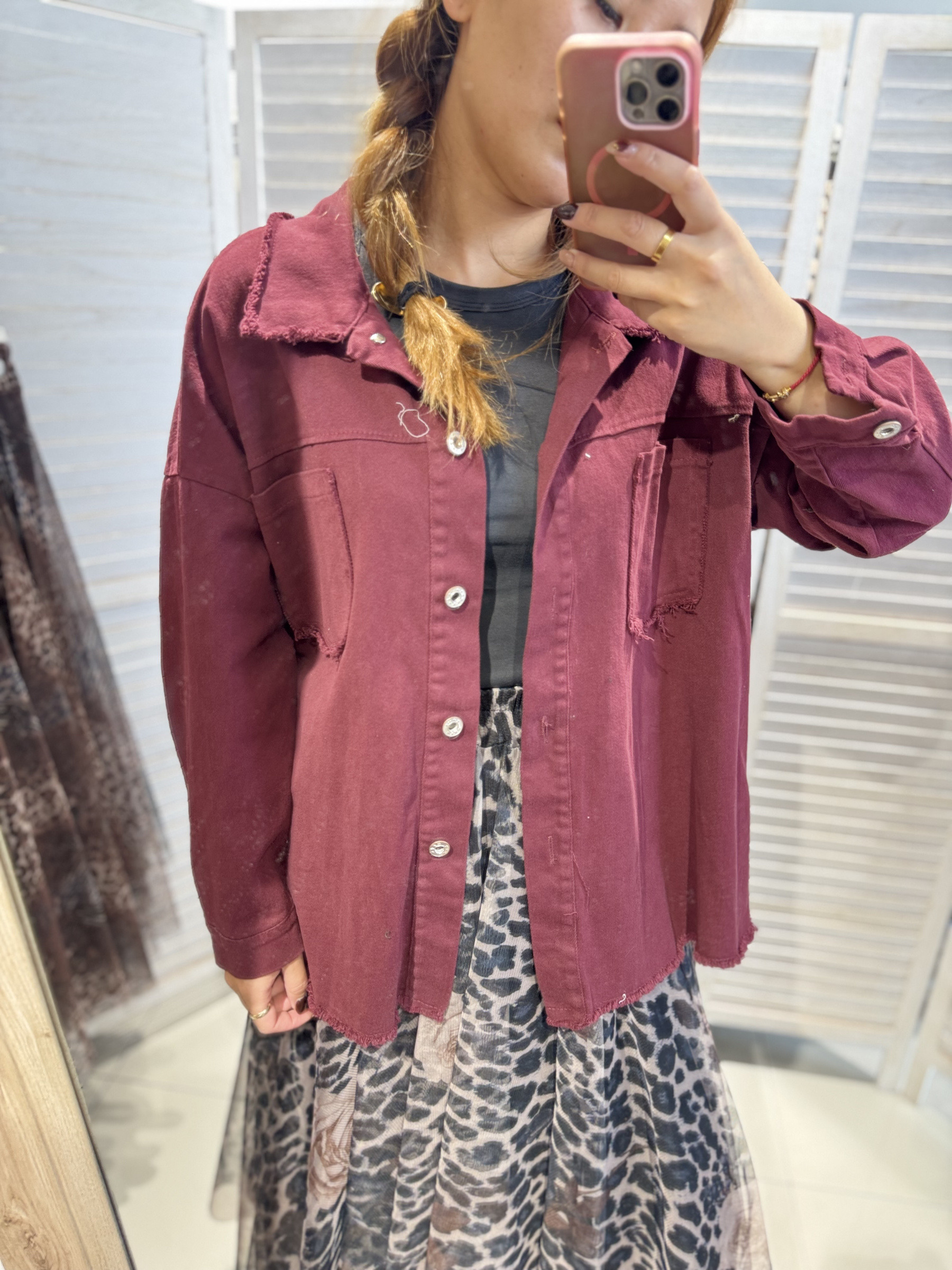 Grossiste Victoria & Isaac - Veste imprimée originale avec col