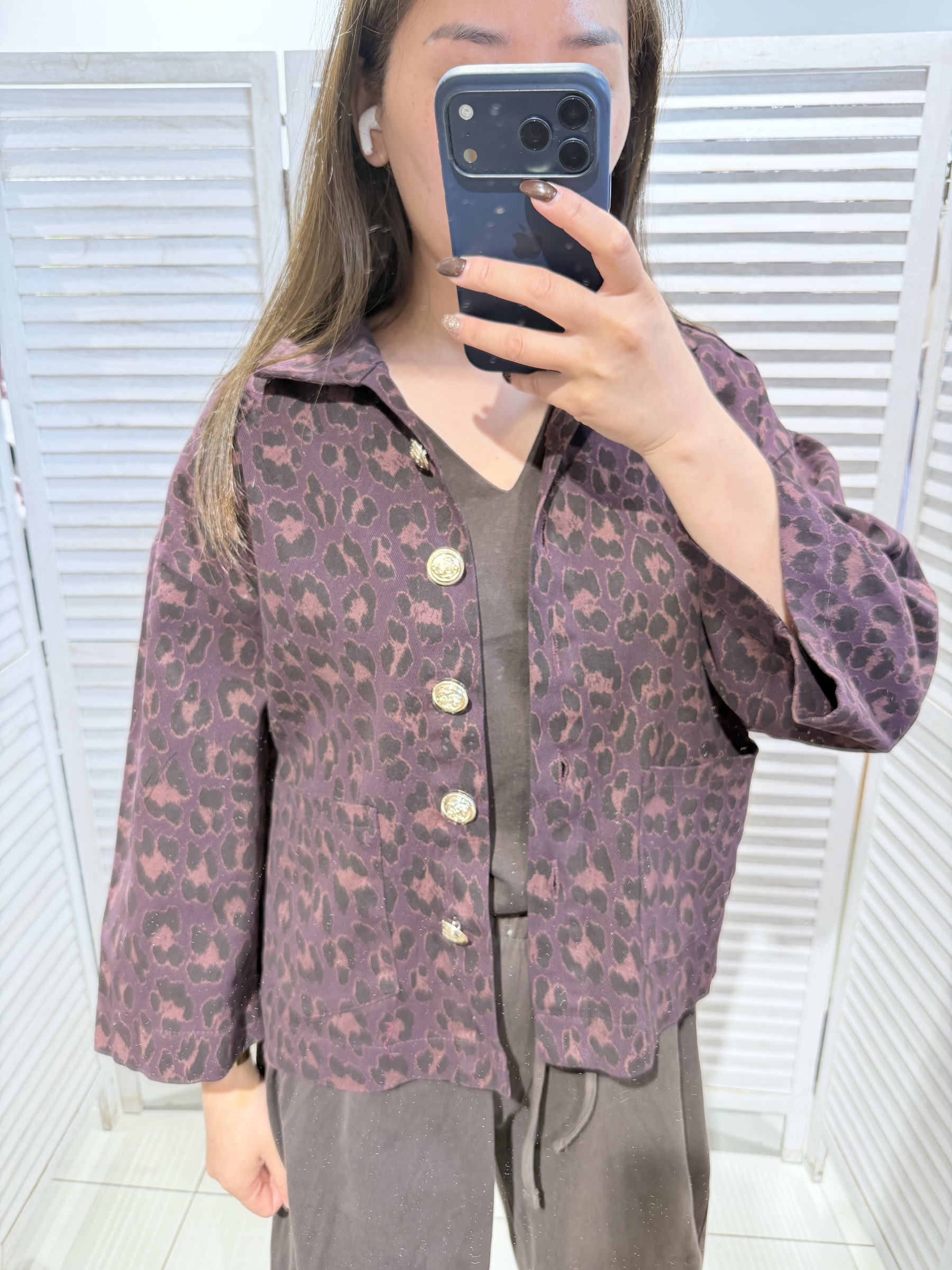 Grossiste Victoria & Isaac - Veste imprimé léopard femme