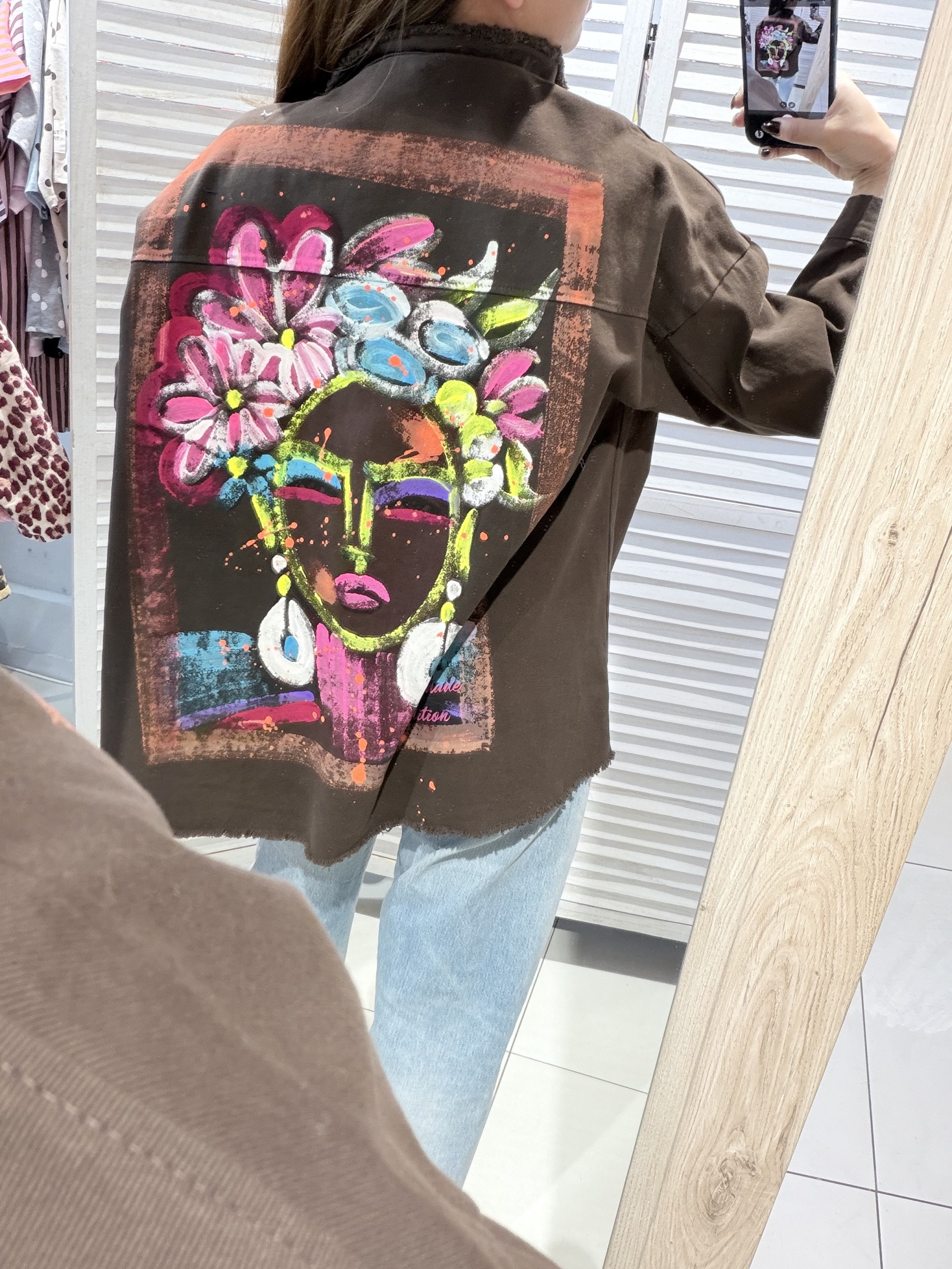 Wholesaler Victoria & Isaac - Hand-printed jacket