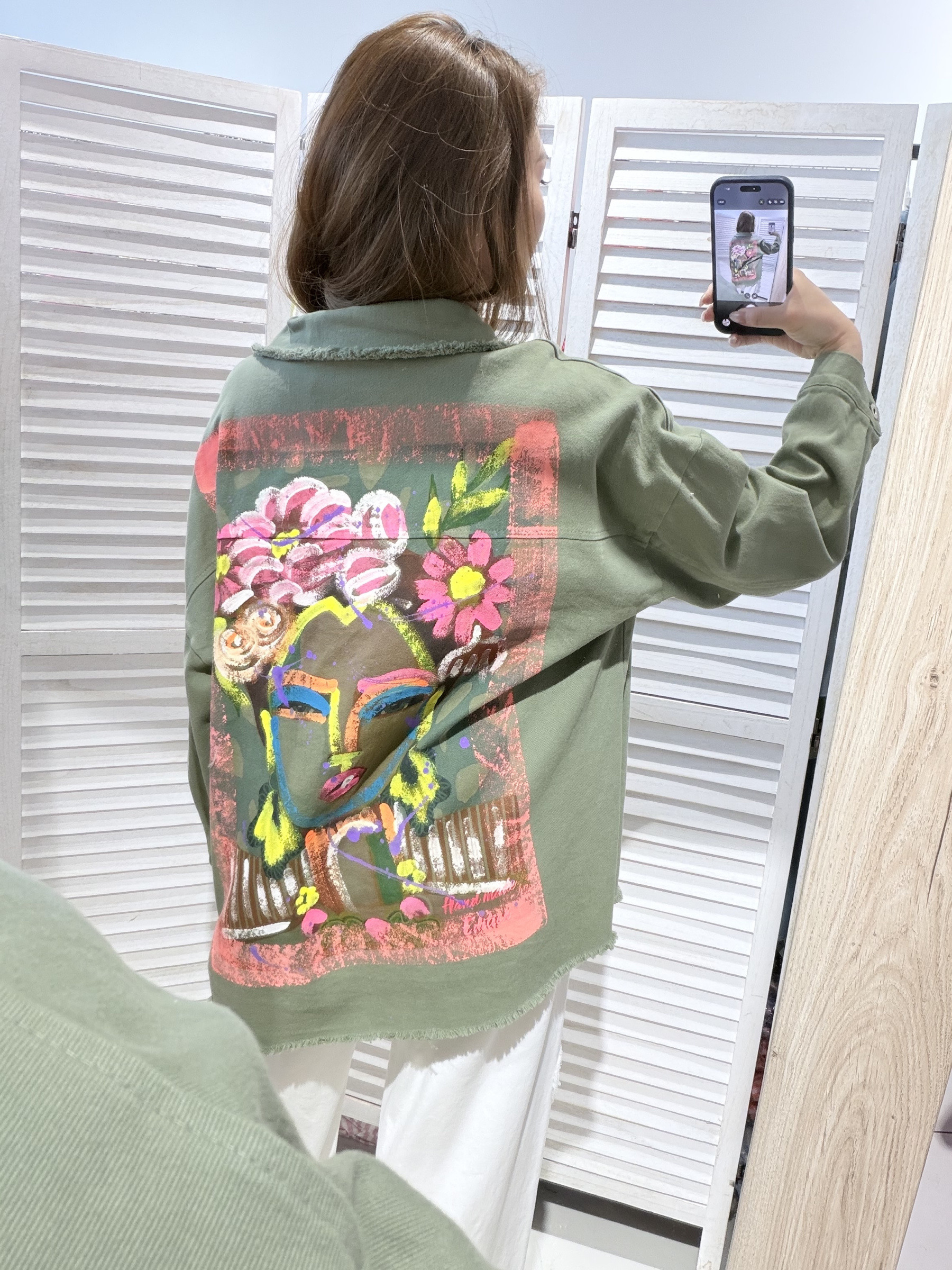 Wholesaler Victoria & Isaac - Artistic print jacket