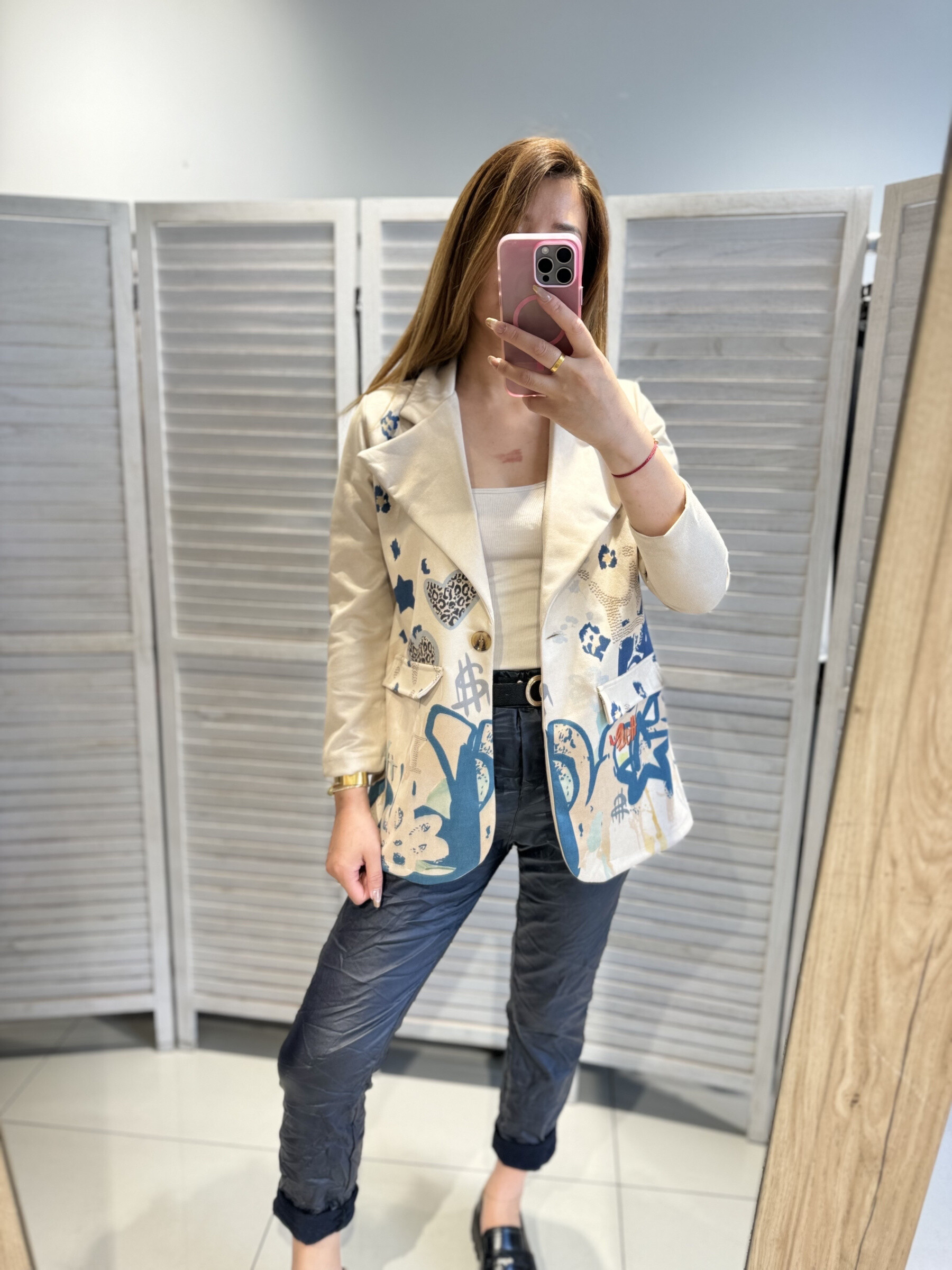 Mayorista Victoria & Isaac - Chaqueta de manga larga estampada