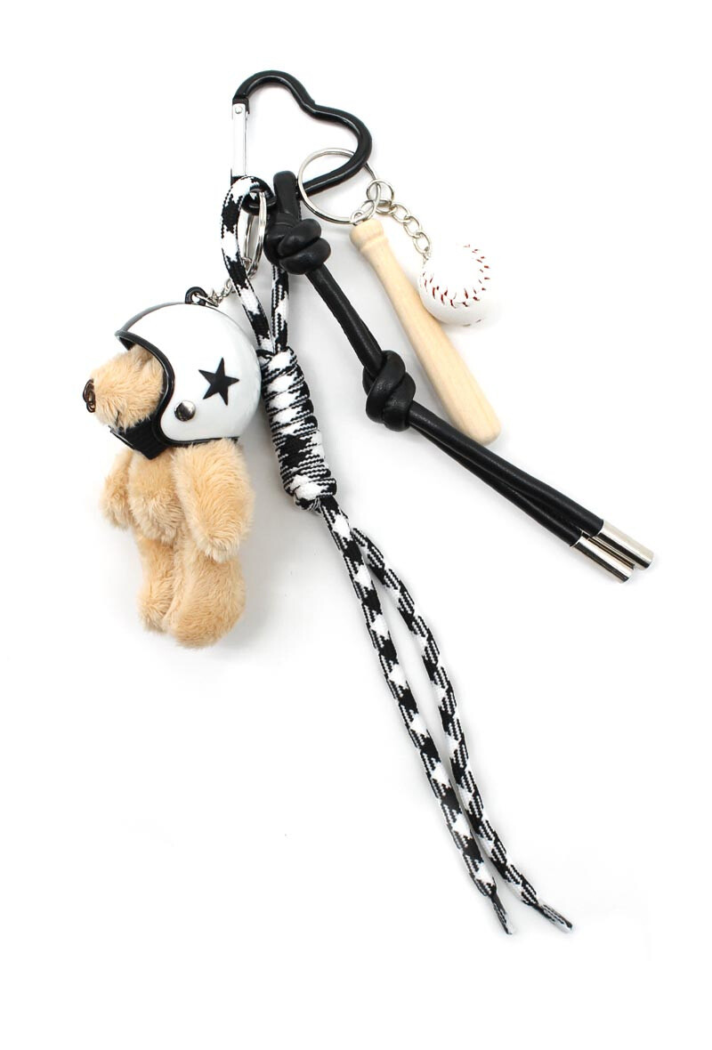 Wholesaler Vimoda - Bag Charm - Teddy bear jewelry