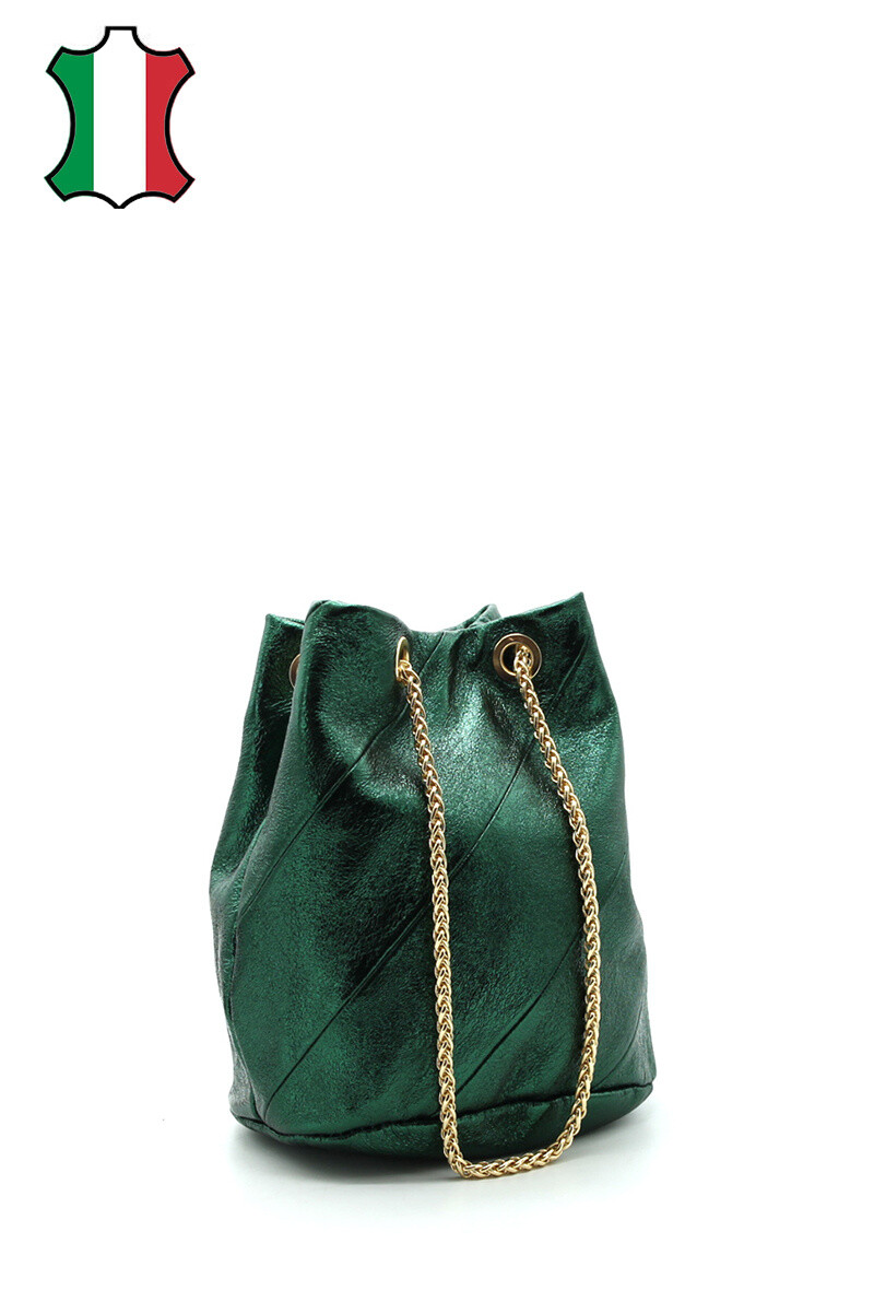 Wholesaler Vimoda - Metallic leather purse bag