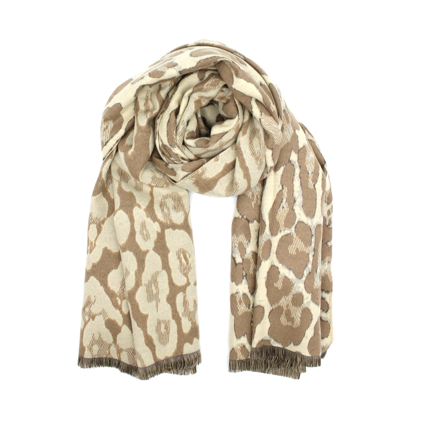 Wholesaler Vimoda - Thick leopard print scarf