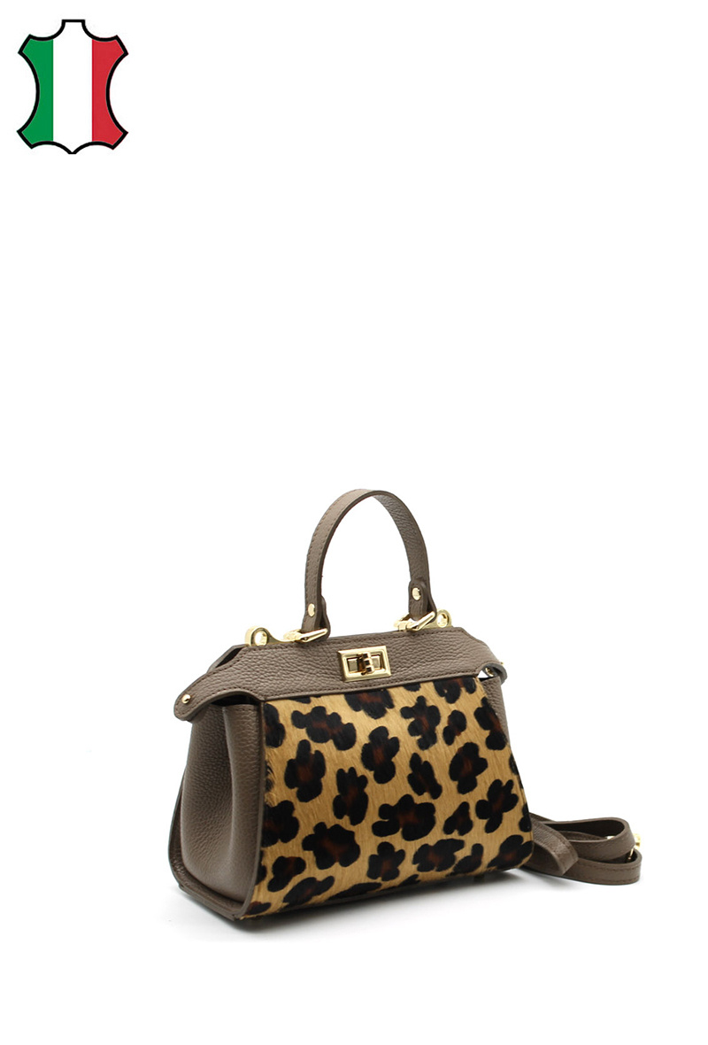 Wholesaler Vimoda - Small leopard print handbag