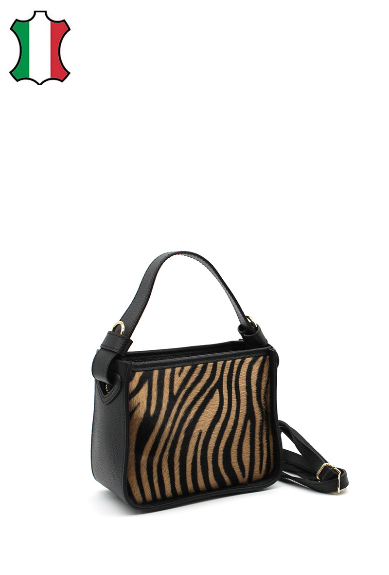 Wholesaler Vimoda - Animal print leather handbag