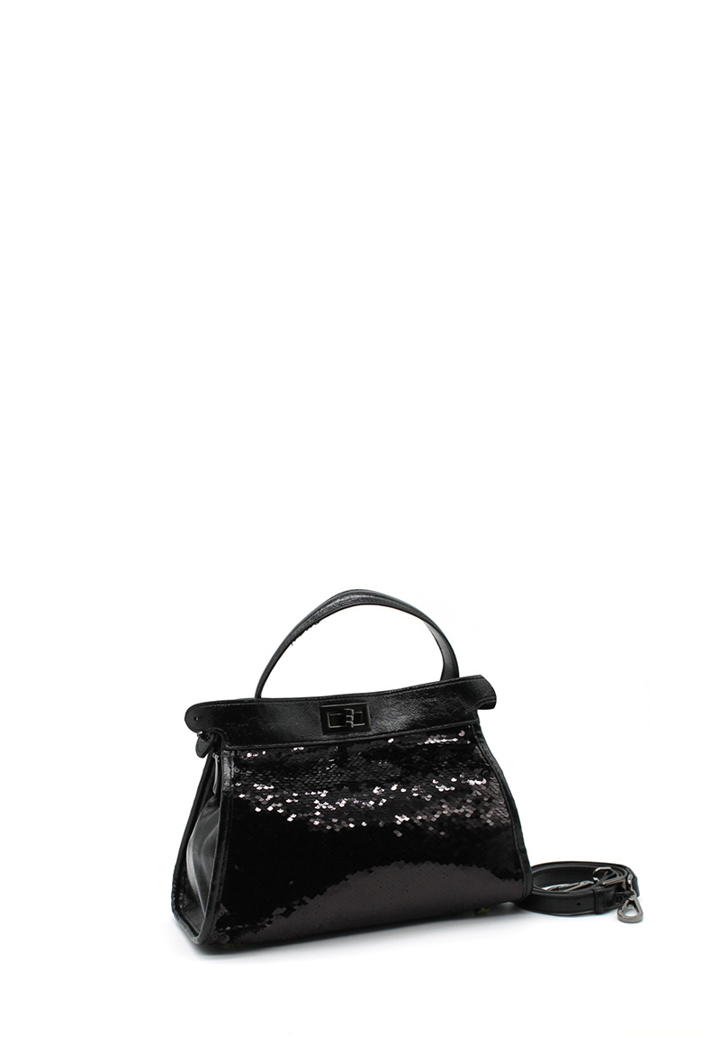 Wholesaler Vimoda - Small glittery handbag with reversible sequins