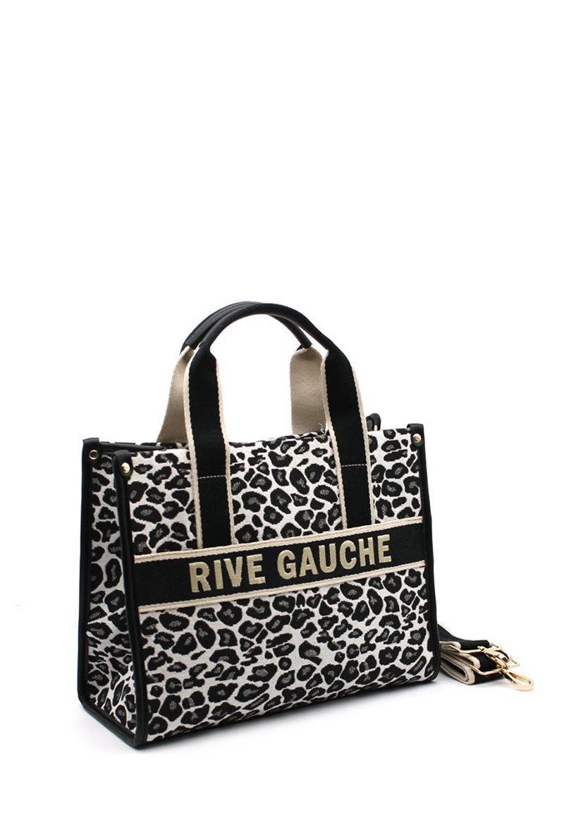 Wholesaler Vimoda - RIVE GAUCHE leopard pattern handbag