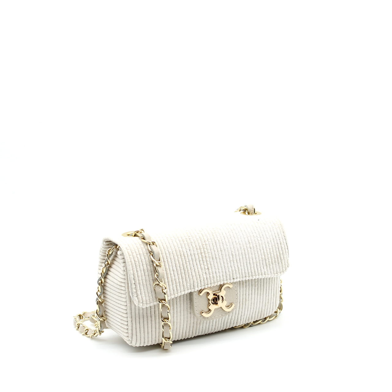 Wholesaler Vimoda - Corduroy crossbody bag with logo