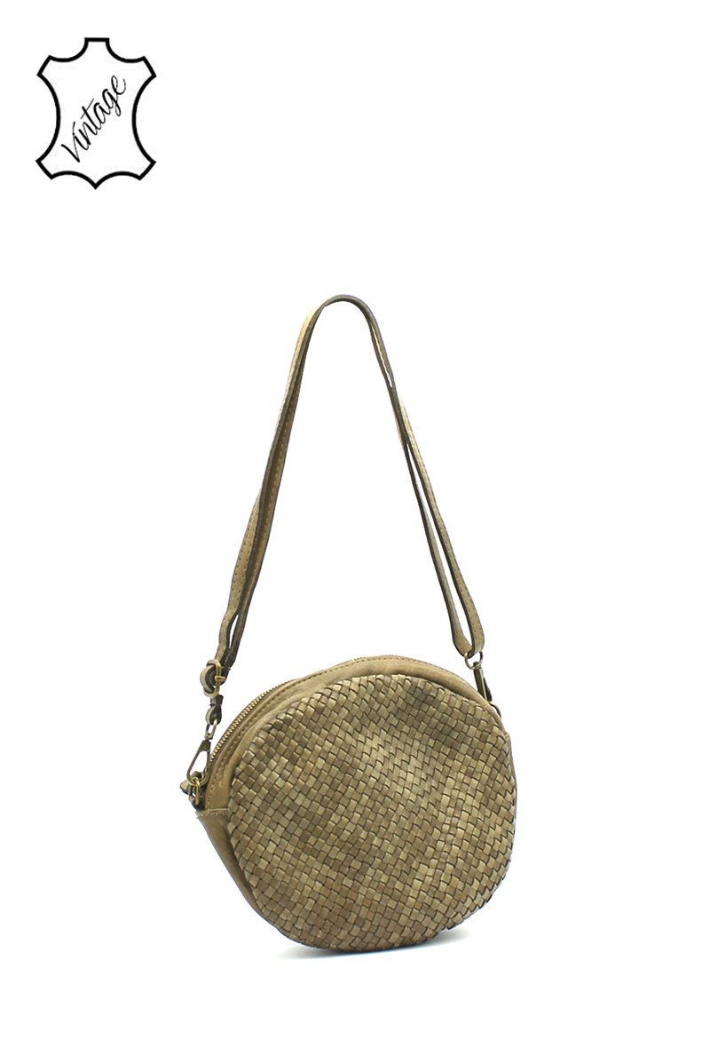 Grossiste Vimoda - Sac Bandoulière Vintage en Cuir