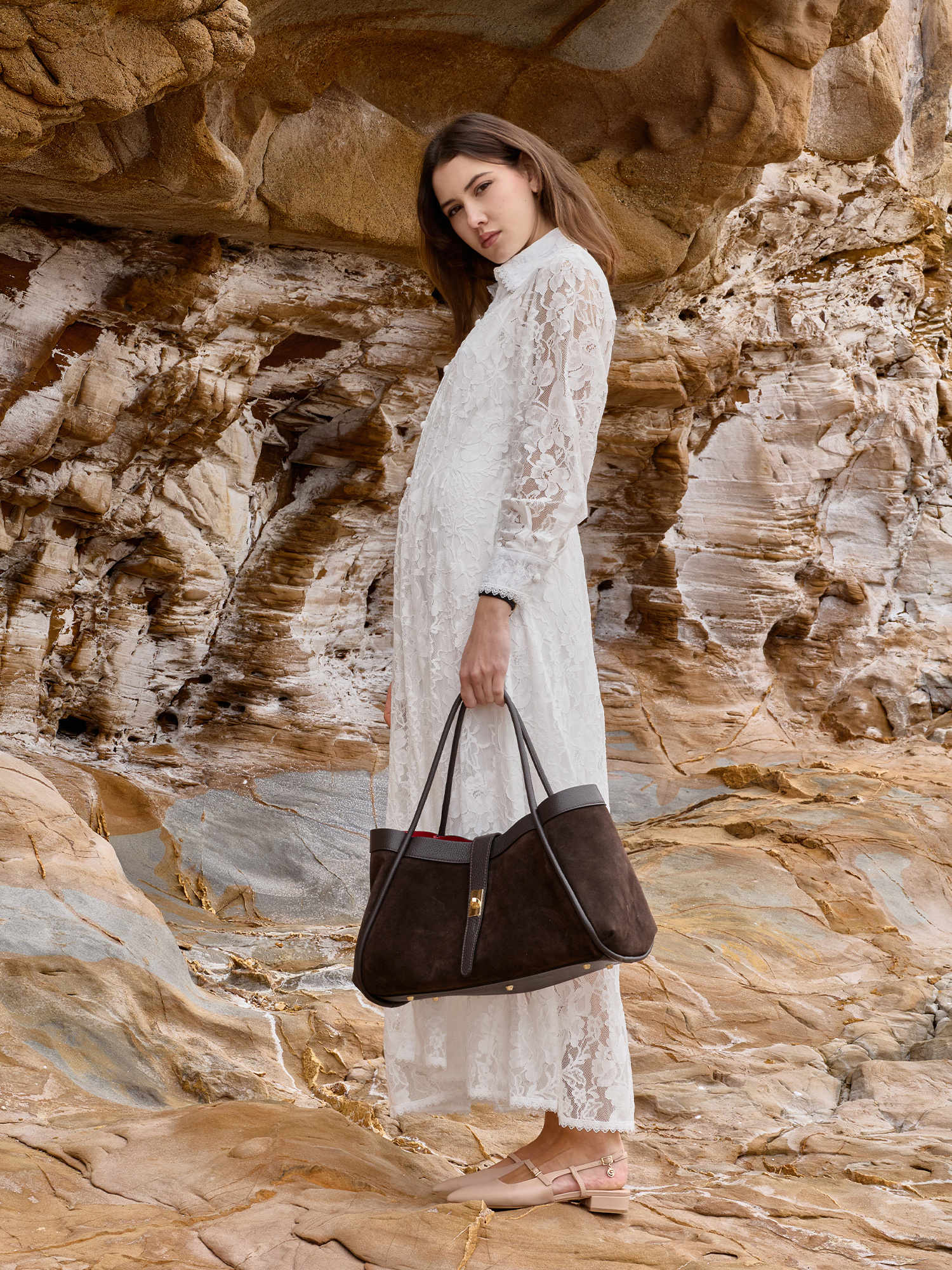 Wholesaler Vireum - Drift Bag in Suede and Genuine Leather