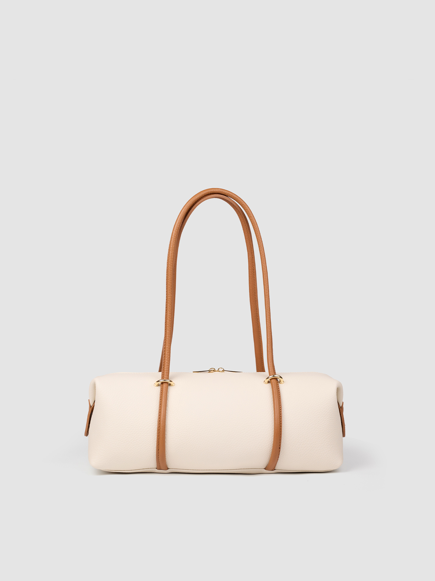 Wholesaler Vireum - Leather Baguette Shoulder Bag, Classic Leather Handbag Made in Italy – Alba