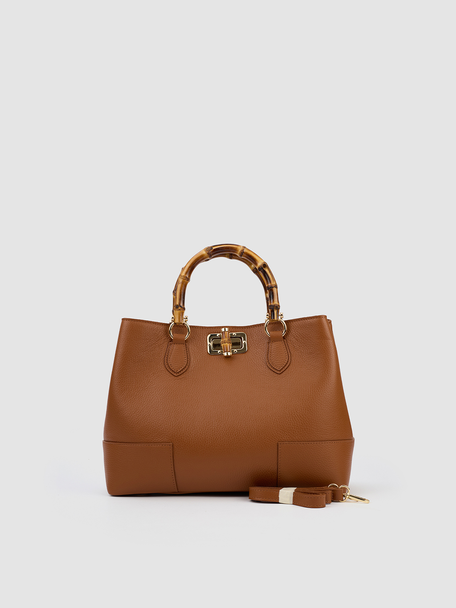 Wholesaler Vireum - Bam Large Bag In Genuine Leather