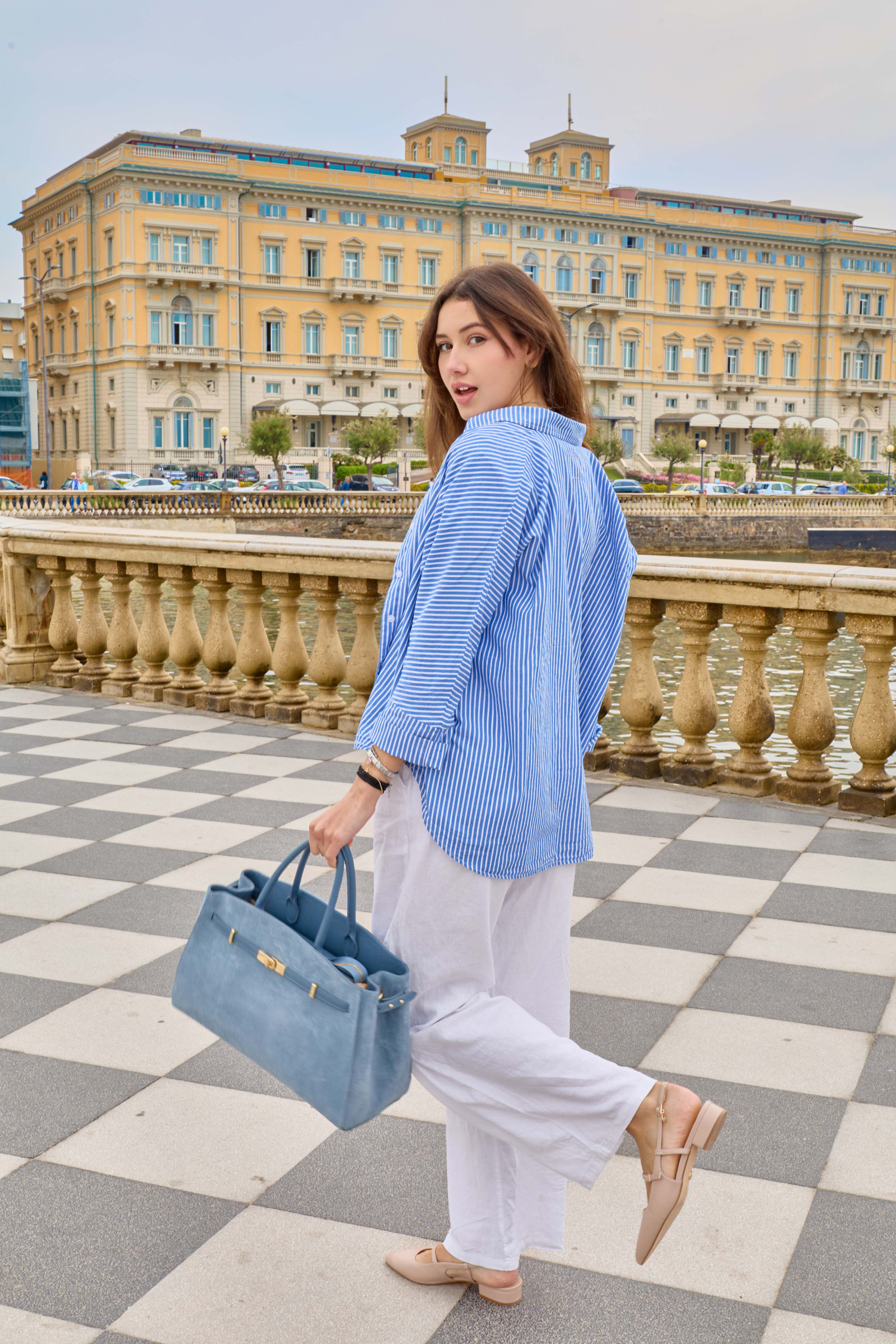Wholesaler Vireum - Large Suede and Genuine Leather Handmade Tote Bag – Axis