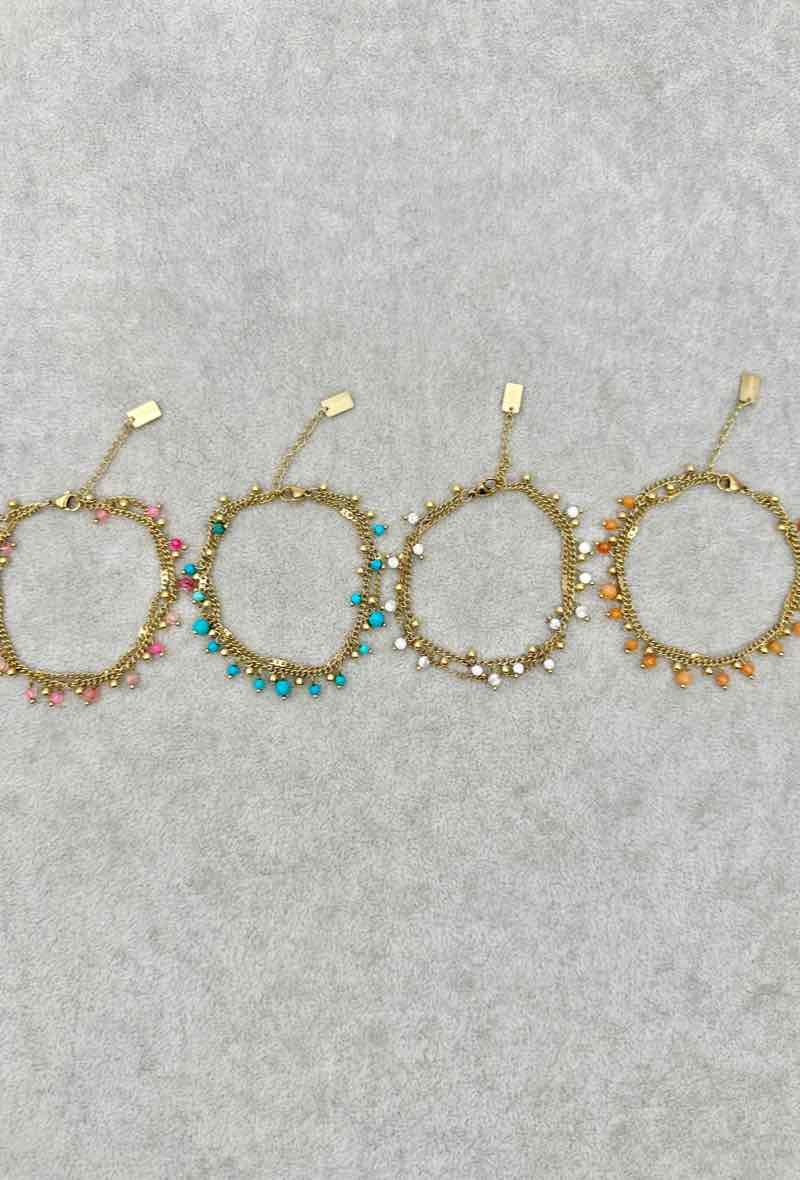 Wholesaler Vitany - Stainless steel double bracelet