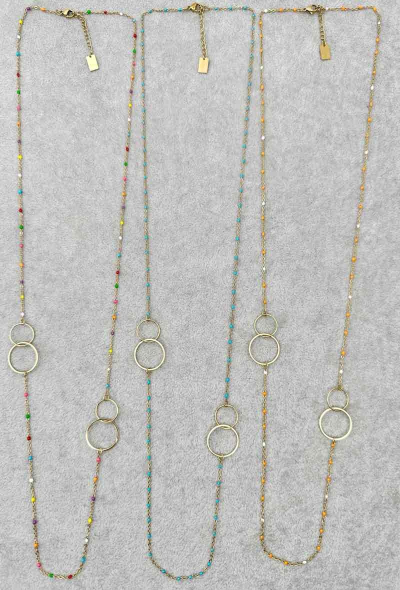 Wholesaler Vitany - Stainless steel long necklace